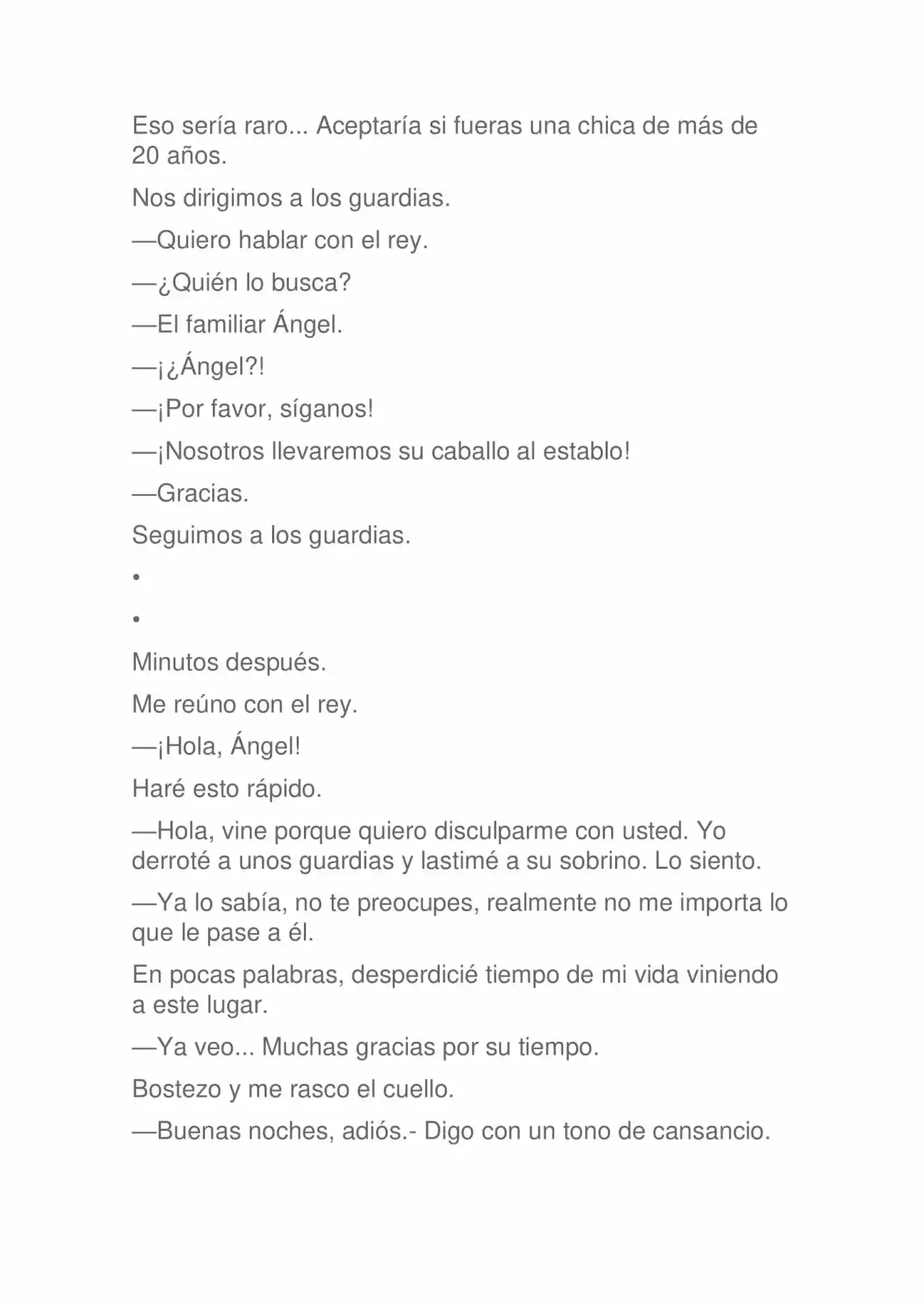 La Dolorosa Vida De Ángel.- Ir A Otro Mundo No Es Tan Genial (Novela) - Capítulo 27 - Página 7 - LectorTMOo