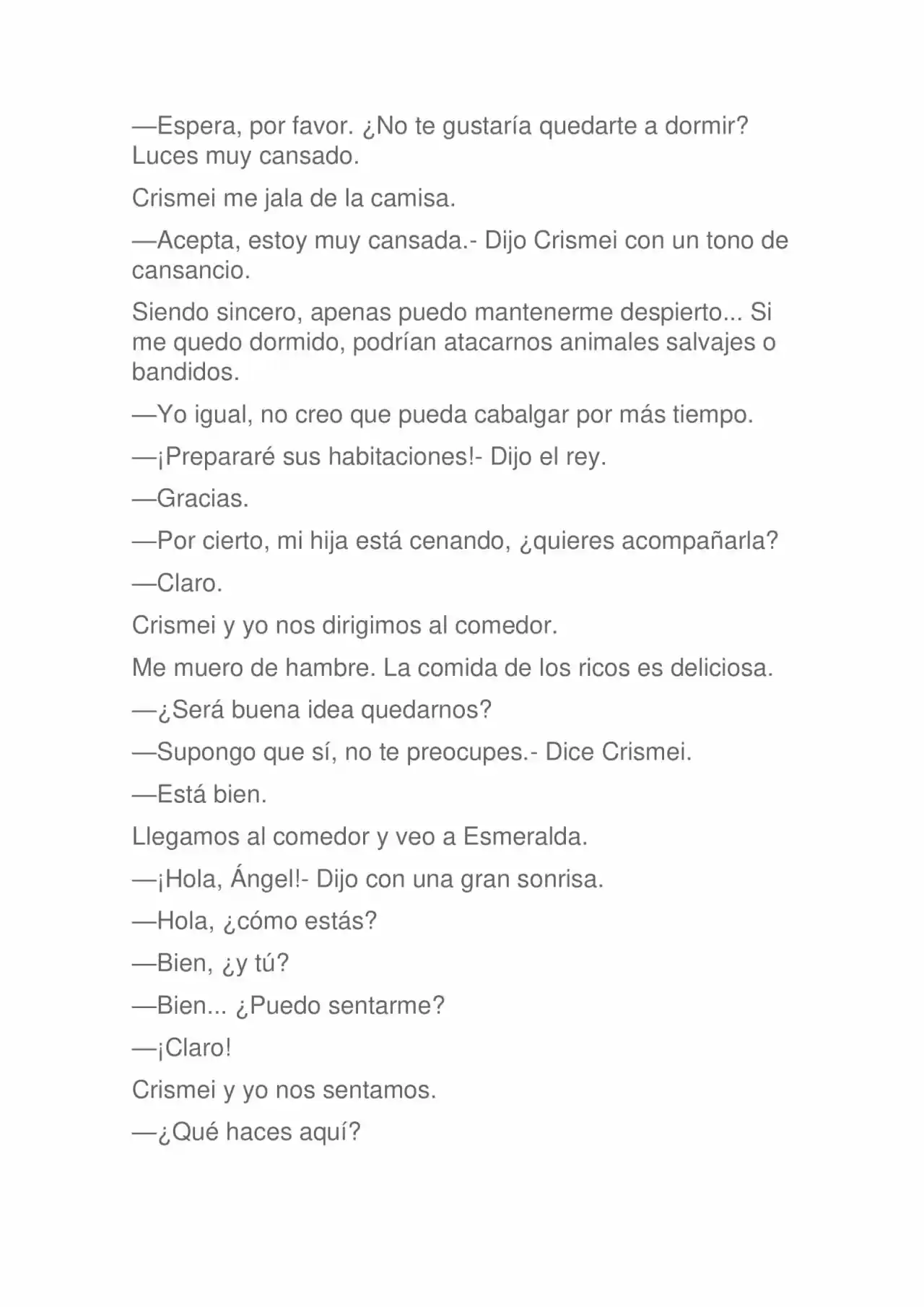 La Dolorosa Vida De Ángel.- Ir A Otro Mundo No Es Tan Genial (Novela) - Capítulo 27 - Página 8 - LectorTMOo