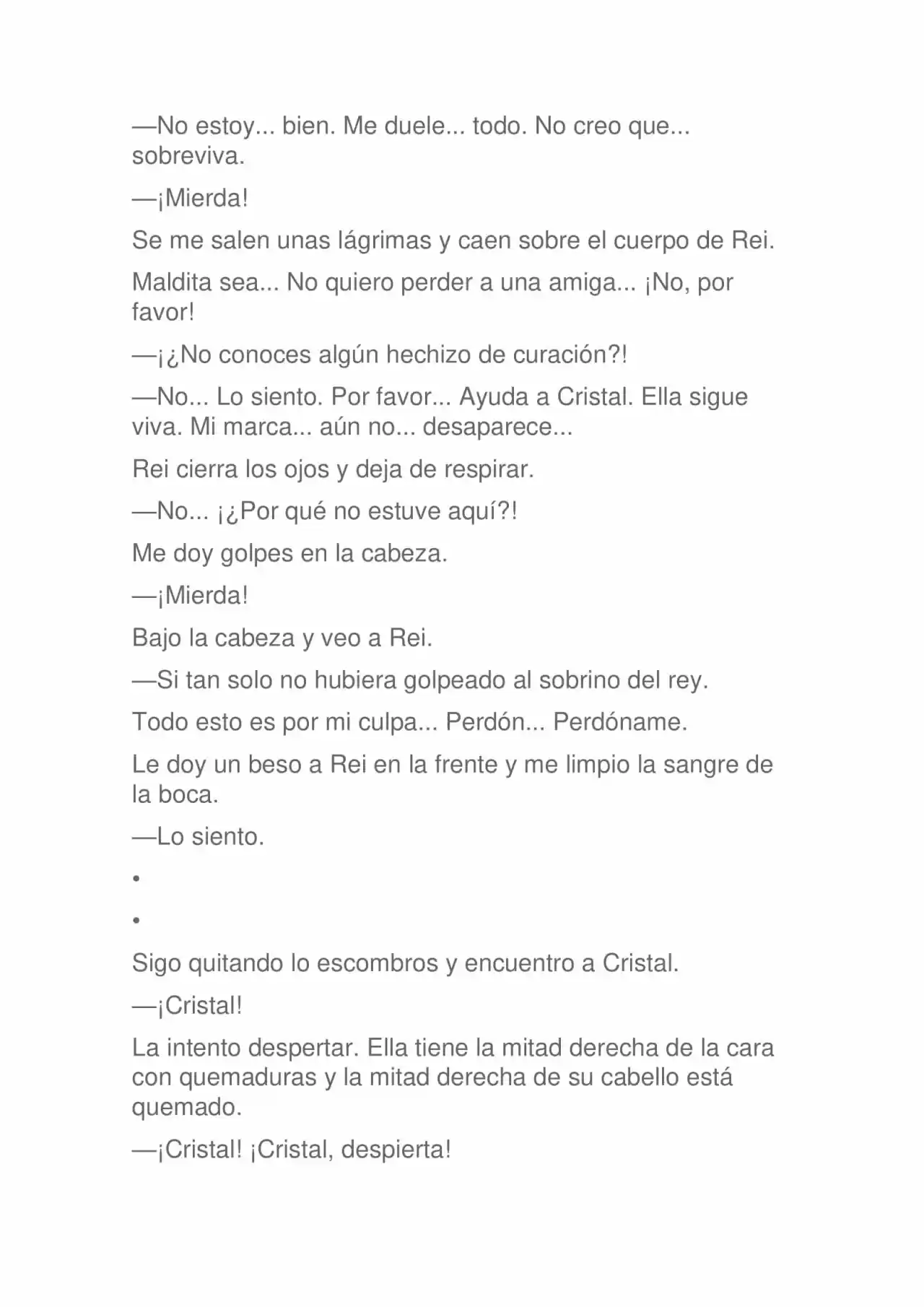 La Dolorosa Vida De Ángel.- Ir A Otro Mundo No Es Tan Genial (Novela) - Capítulo 28 - Página 7 - LectorTMOo