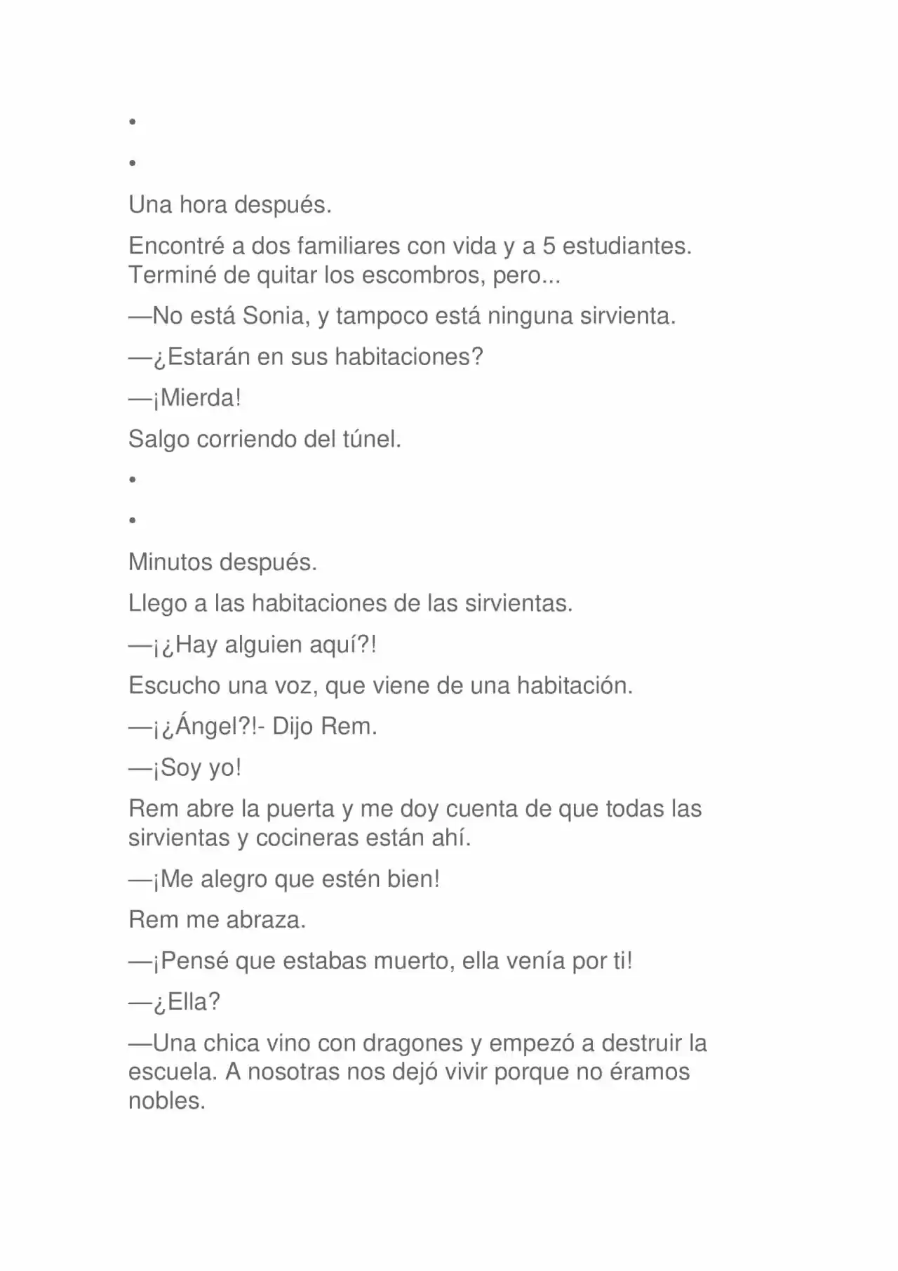 La Dolorosa Vida De Ángel.- Ir A Otro Mundo No Es Tan Genial (Novela) - Capítulo 28 - Página 11 - LectorTMOo