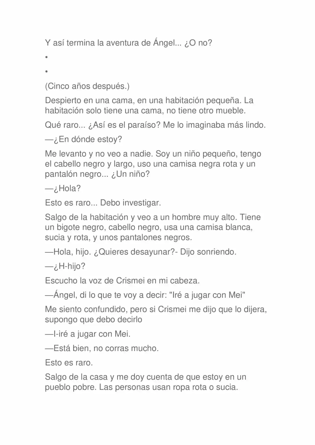 La Dolorosa Vida De Ángel.- Ir A Otro Mundo No Es Tan Genial (Novela) - Capítulo 28 - Página 14 - LectorTMOo