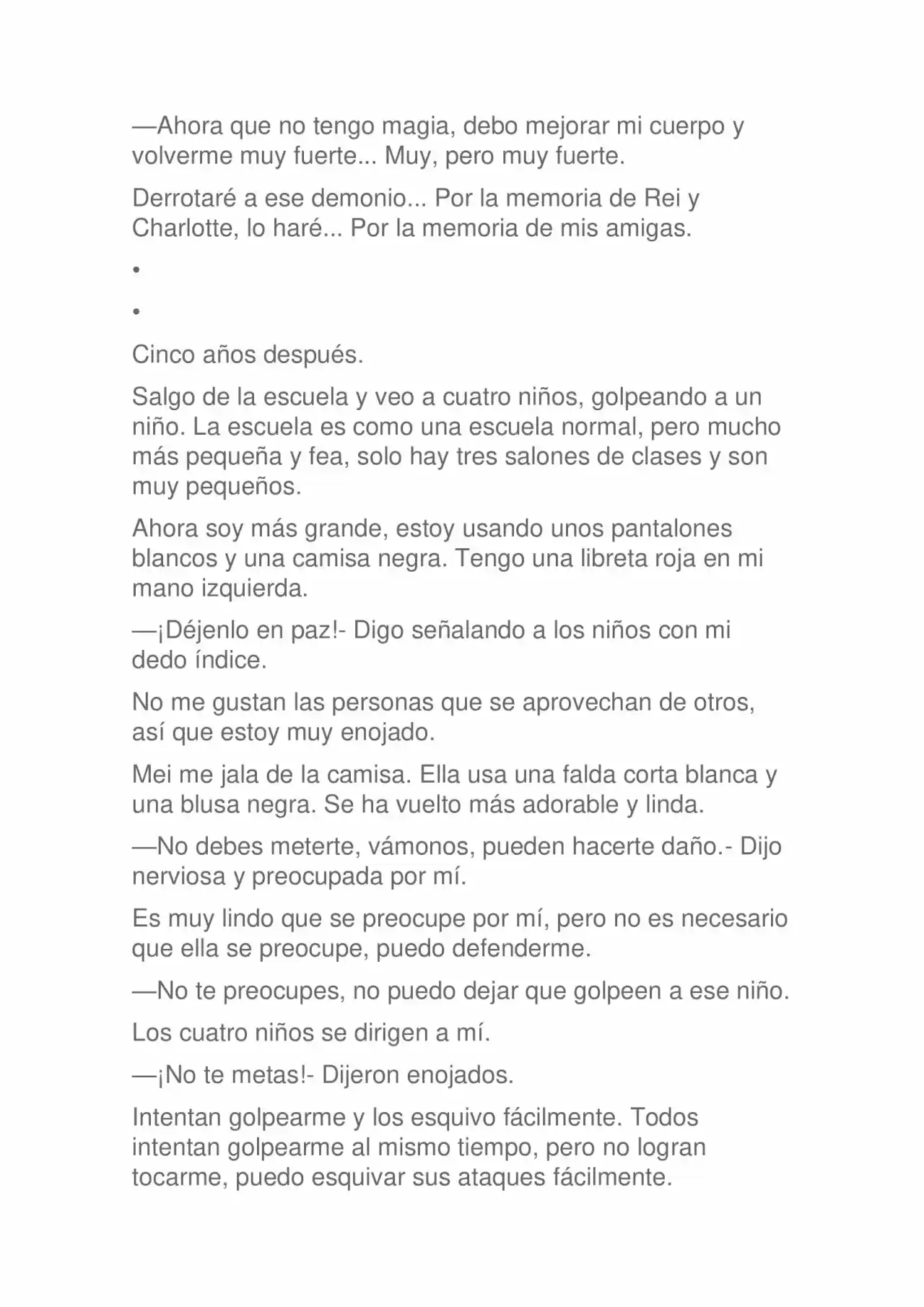 La Dolorosa Vida De Ángel.- Ir A Otro Mundo No Es Tan Genial (Novela) - Capítulo 29 - Página 4 - LectorTMOo