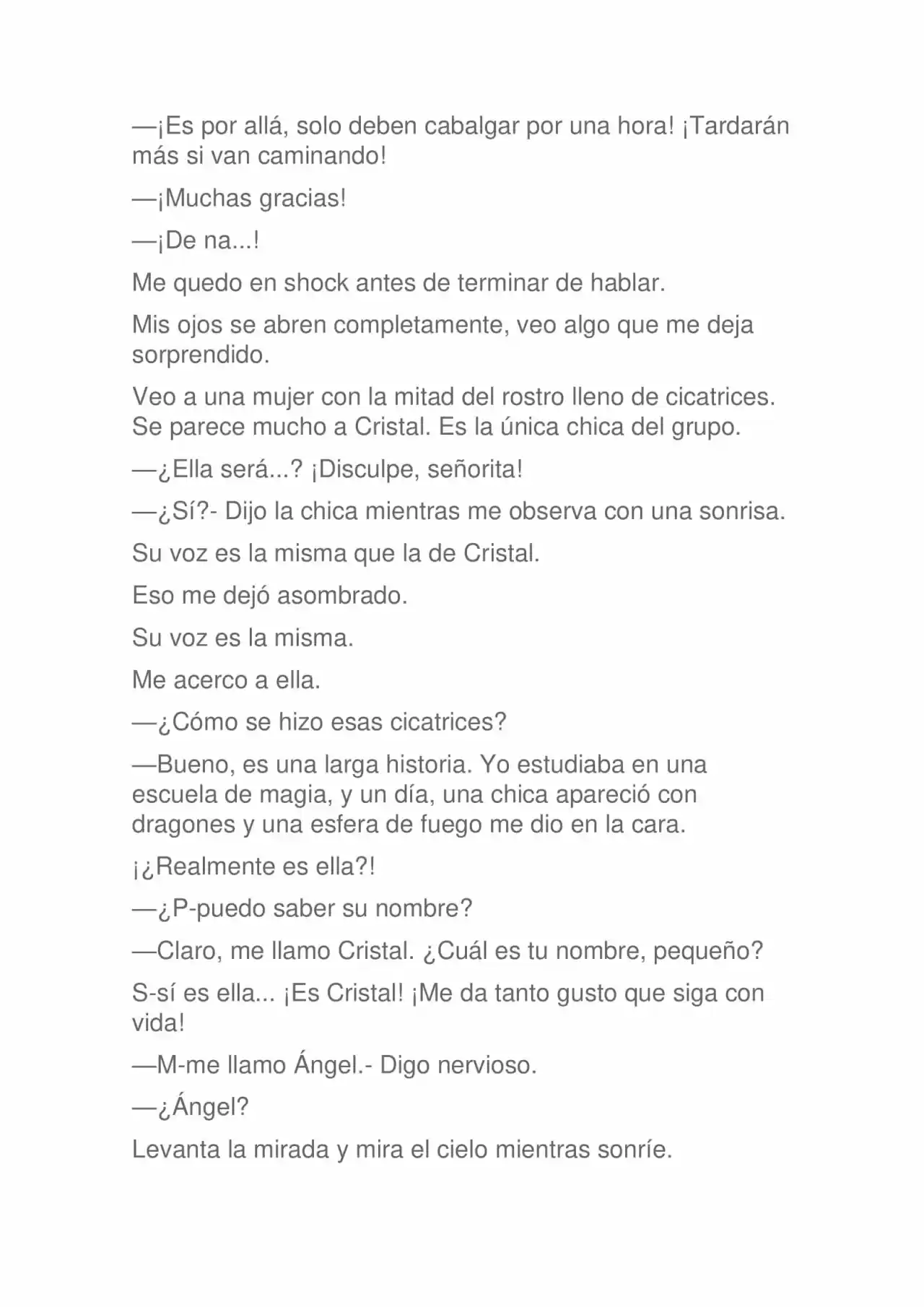 La Dolorosa Vida De Ángel.- Ir A Otro Mundo No Es Tan Genial (Novela) - Capítulo 29 - Página 7 - LectorTMOo