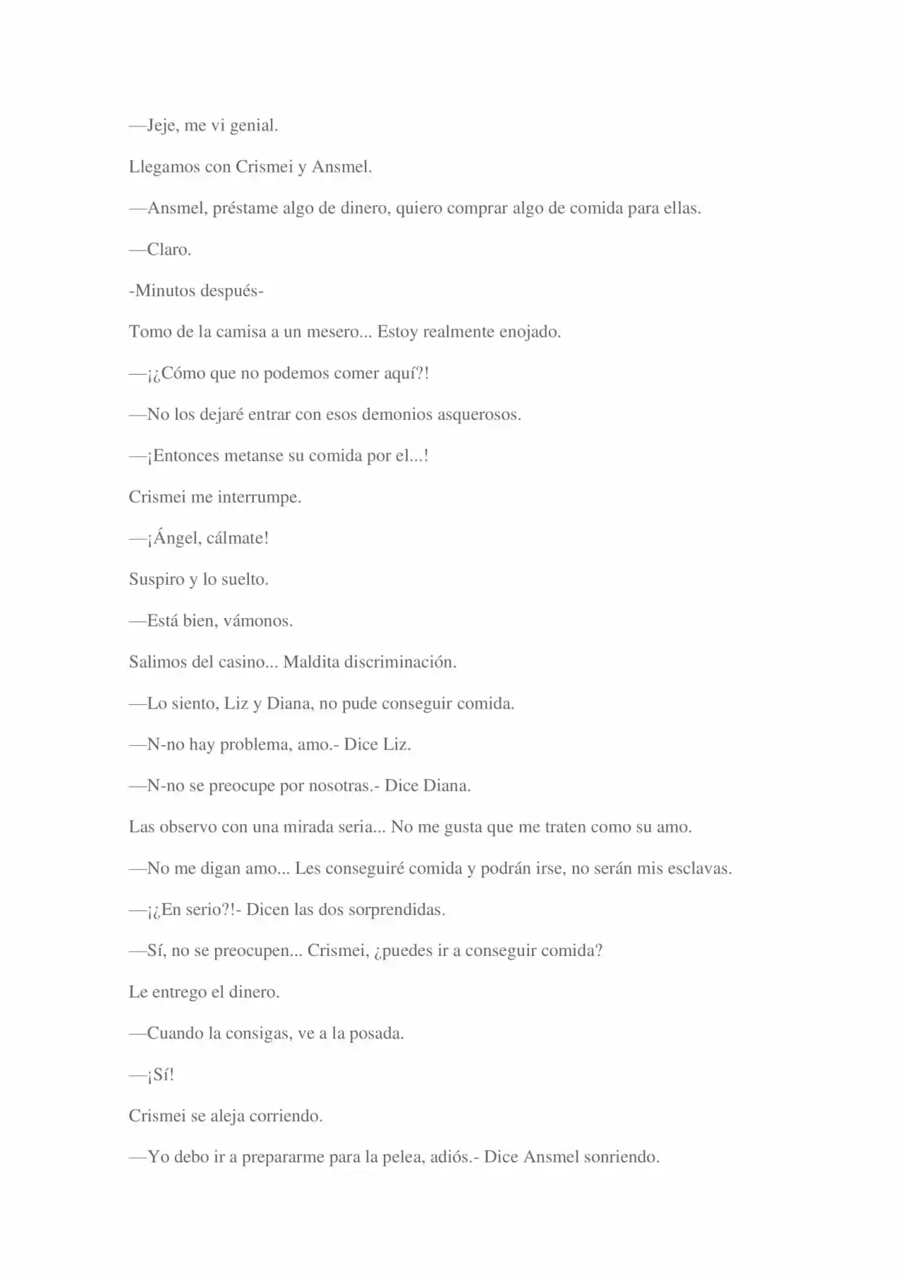 La Dolorosa Vida De Ángel.- Ir A Otro Mundo No Es Tan Genial (Novela) - Capítulo 3 - Página 5 - LectorTMOo