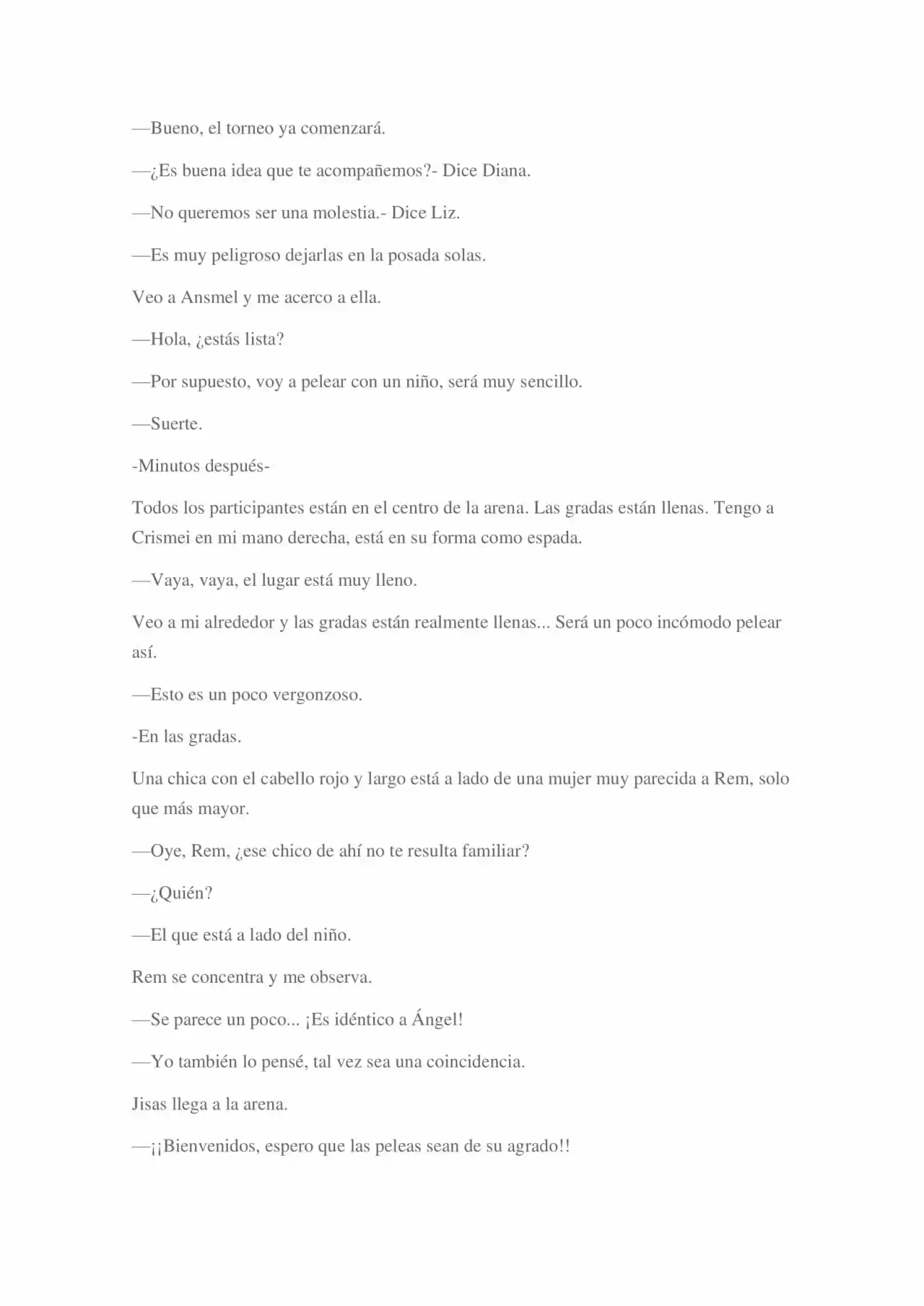La Dolorosa Vida De Ángel.- Ir A Otro Mundo No Es Tan Genial (Novela) - Capítulo 3 - Página 10 - LectorTMOo