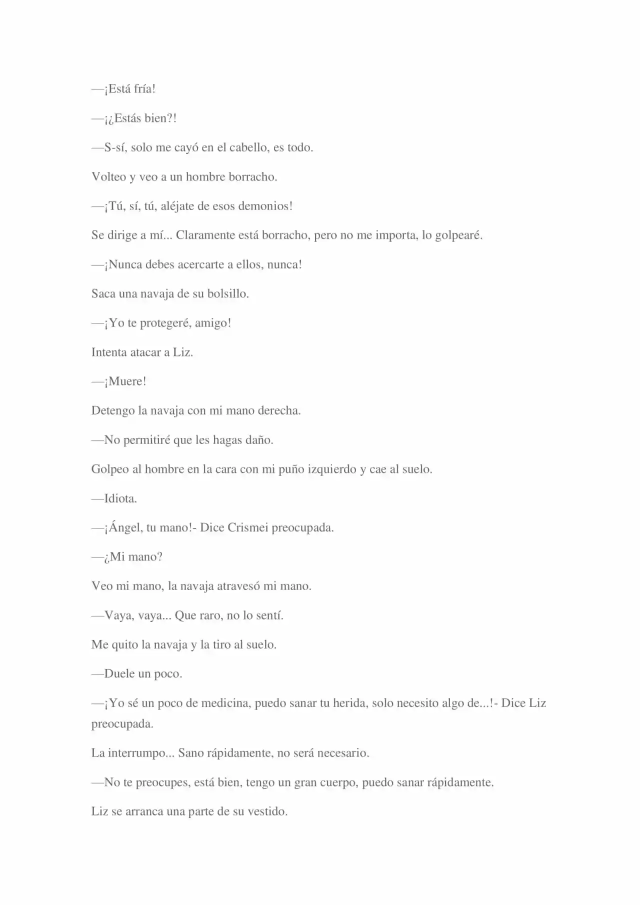 La Dolorosa Vida De Ángel.- Ir A Otro Mundo No Es Tan Genial (Novela) - Capítulo 3 - Página 18 - LectorTMOo
