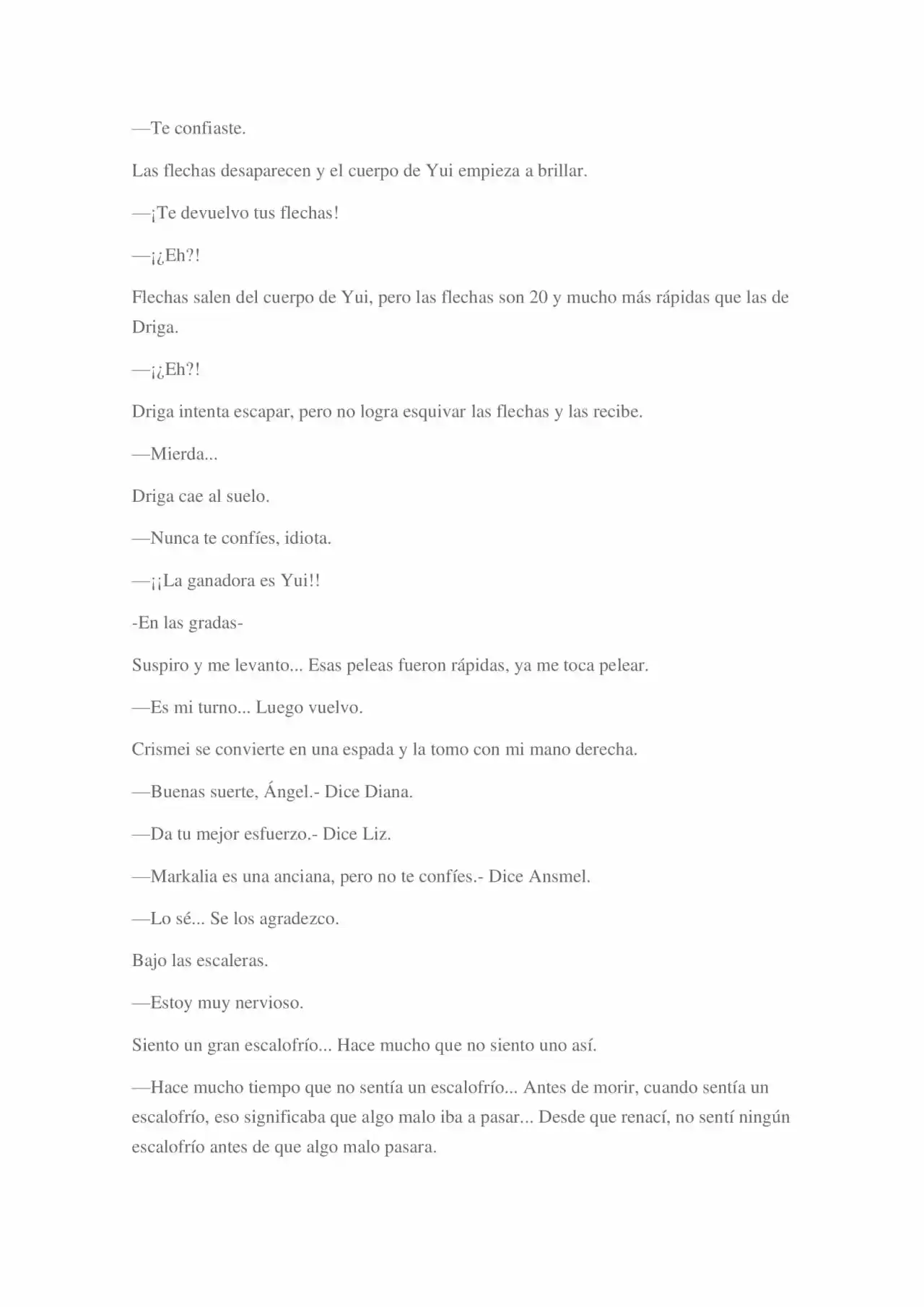 La Dolorosa Vida De Ángel.- Ir A Otro Mundo No Es Tan Genial (Novela) - Capítulo 3 - Página 25 - LectorTMOo