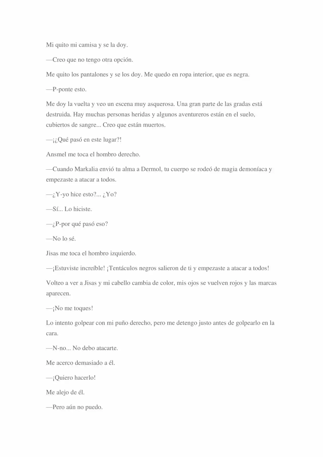 La Dolorosa Vida De Ángel.- Ir A Otro Mundo No Es Tan Genial (Novela) - Capítulo 3 - Página 38 - LectorTMOo