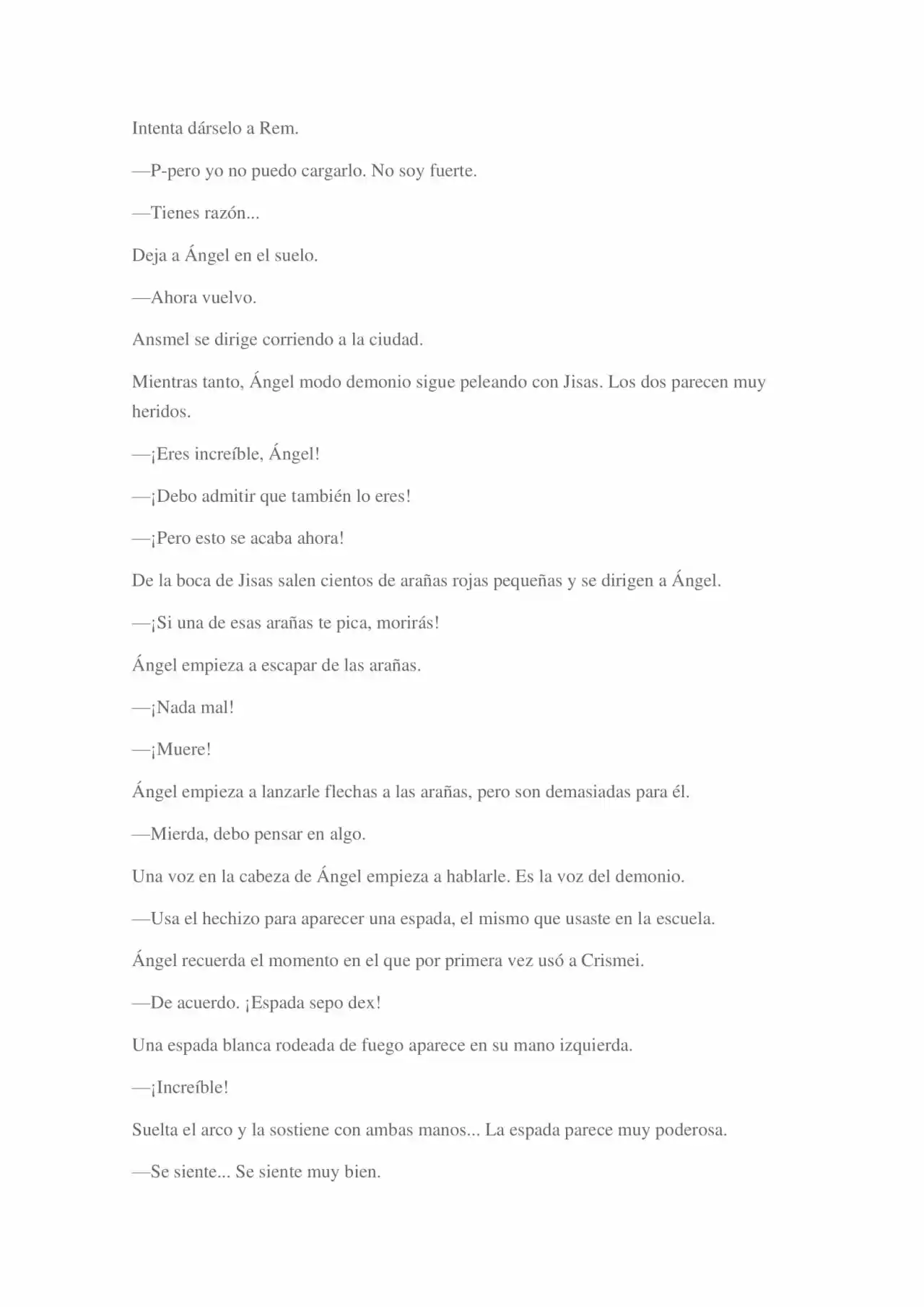 La Dolorosa Vida De Ángel.- Ir A Otro Mundo No Es Tan Genial (Novela) - Capítulo 3 - Página 55 - LectorTMOo