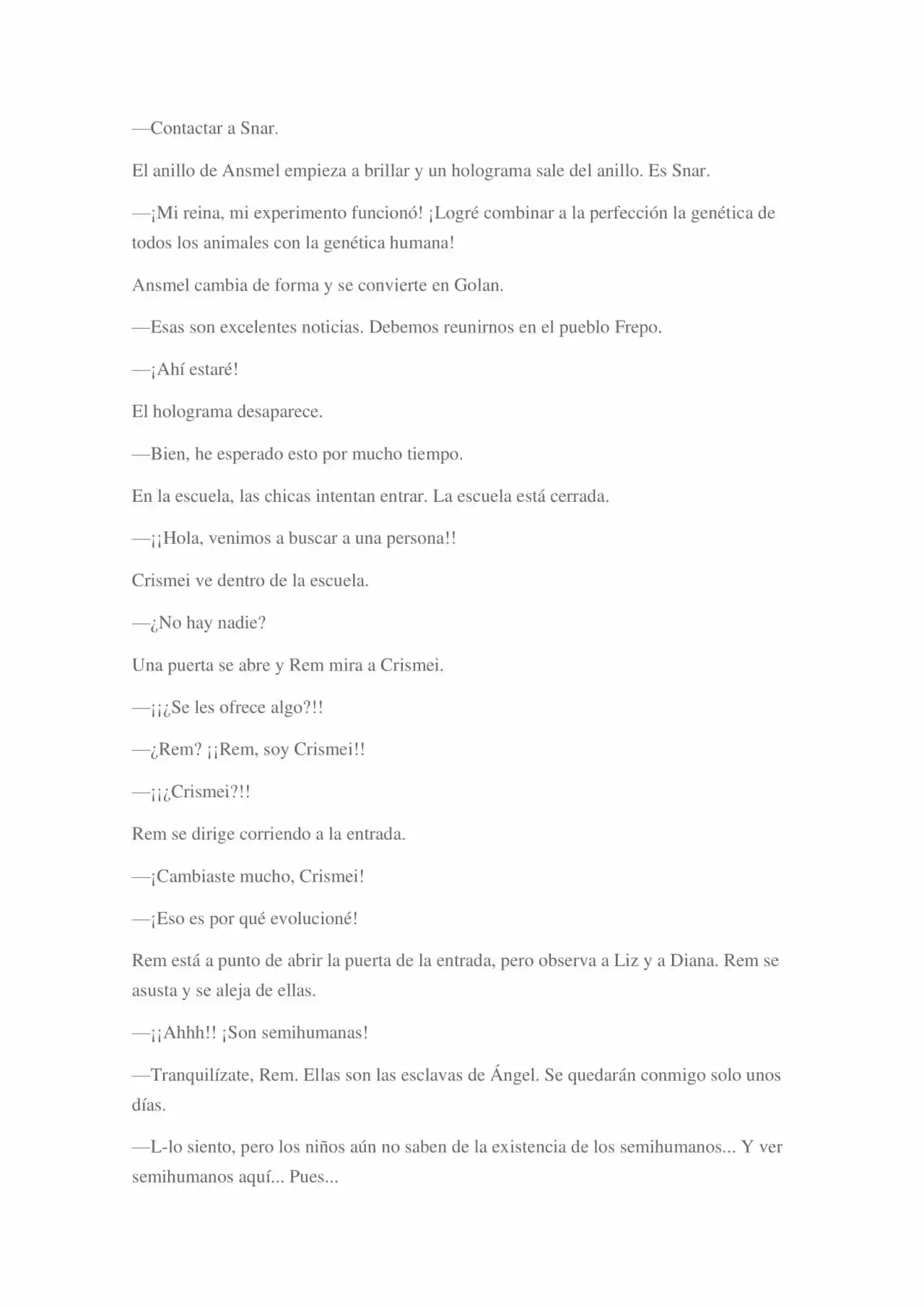 La Dolorosa Vida De Ángel.- Ir A Otro Mundo No Es Tan Genial (Novela) - Capítulo 3 - Página 64 - LectorTMOo