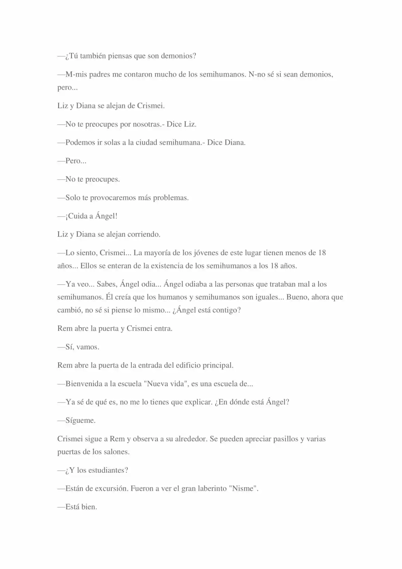La Dolorosa Vida De Ángel.- Ir A Otro Mundo No Es Tan Genial (Novela) - Capítulo 3 - Página 65 - LectorTMOo