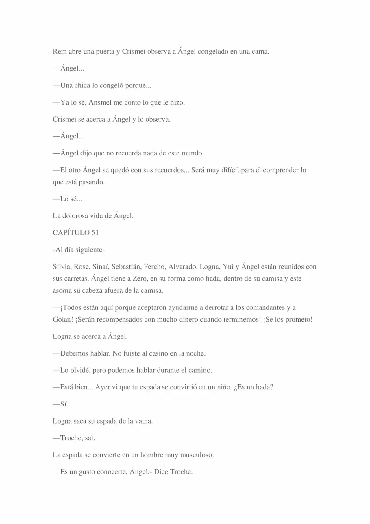 La Dolorosa Vida De Ángel.- Ir A Otro Mundo No Es Tan Genial (Novela) - Capítulo 3 - Página 66 - LectorTMOo