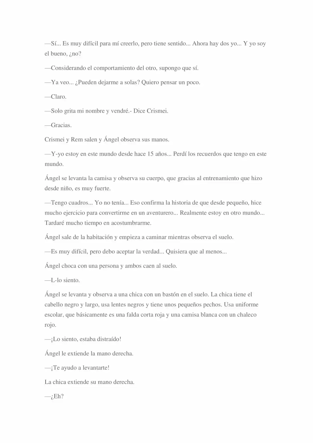 La Dolorosa Vida De Ángel.- Ir A Otro Mundo No Es Tan Genial (Novela) - Capítulo 3 - Página 69 - LectorTMOo