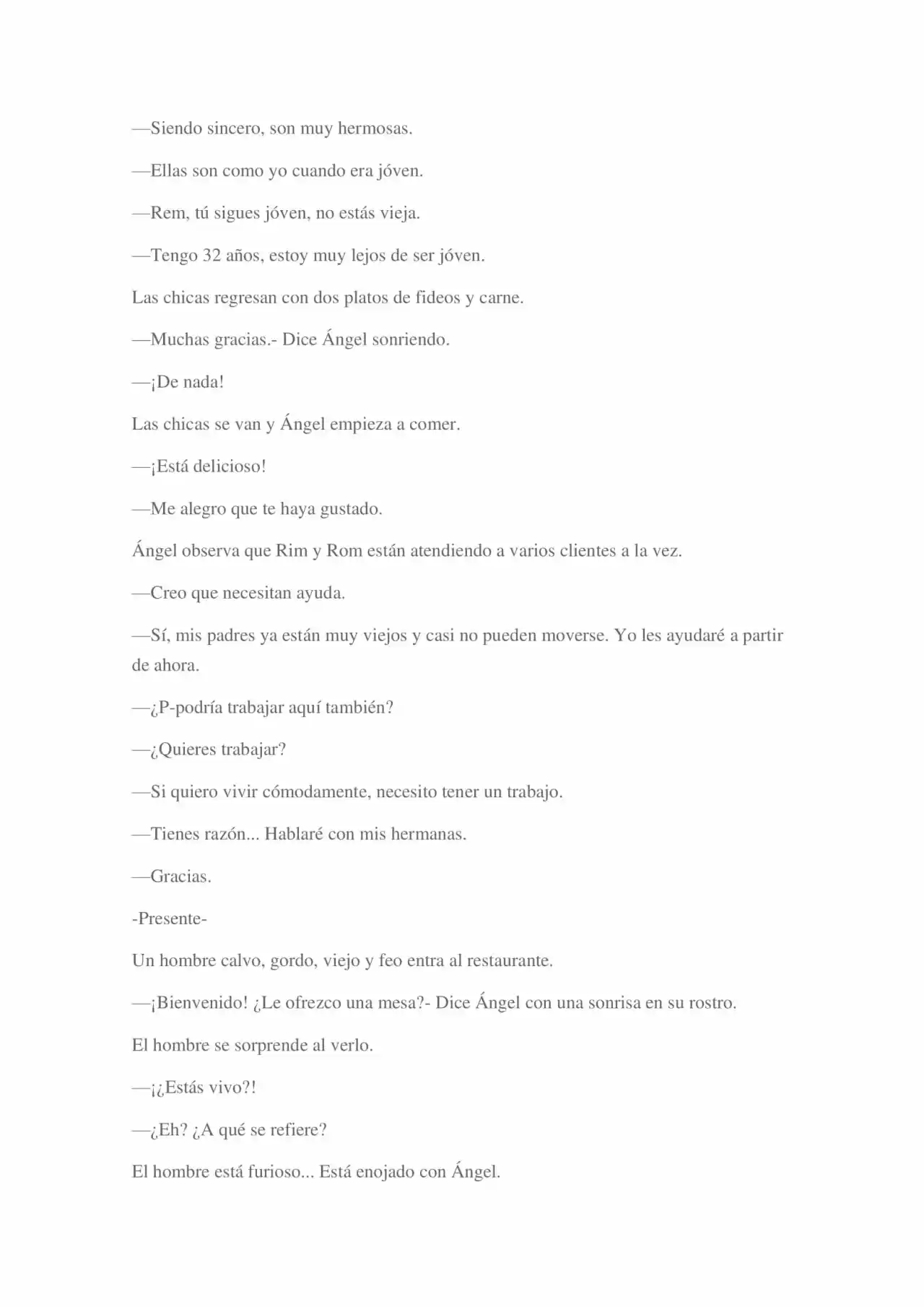 La Dolorosa Vida De Ángel.- Ir A Otro Mundo No Es Tan Genial (Novela) - Capítulo 3 - Página 86 - LectorTMOo