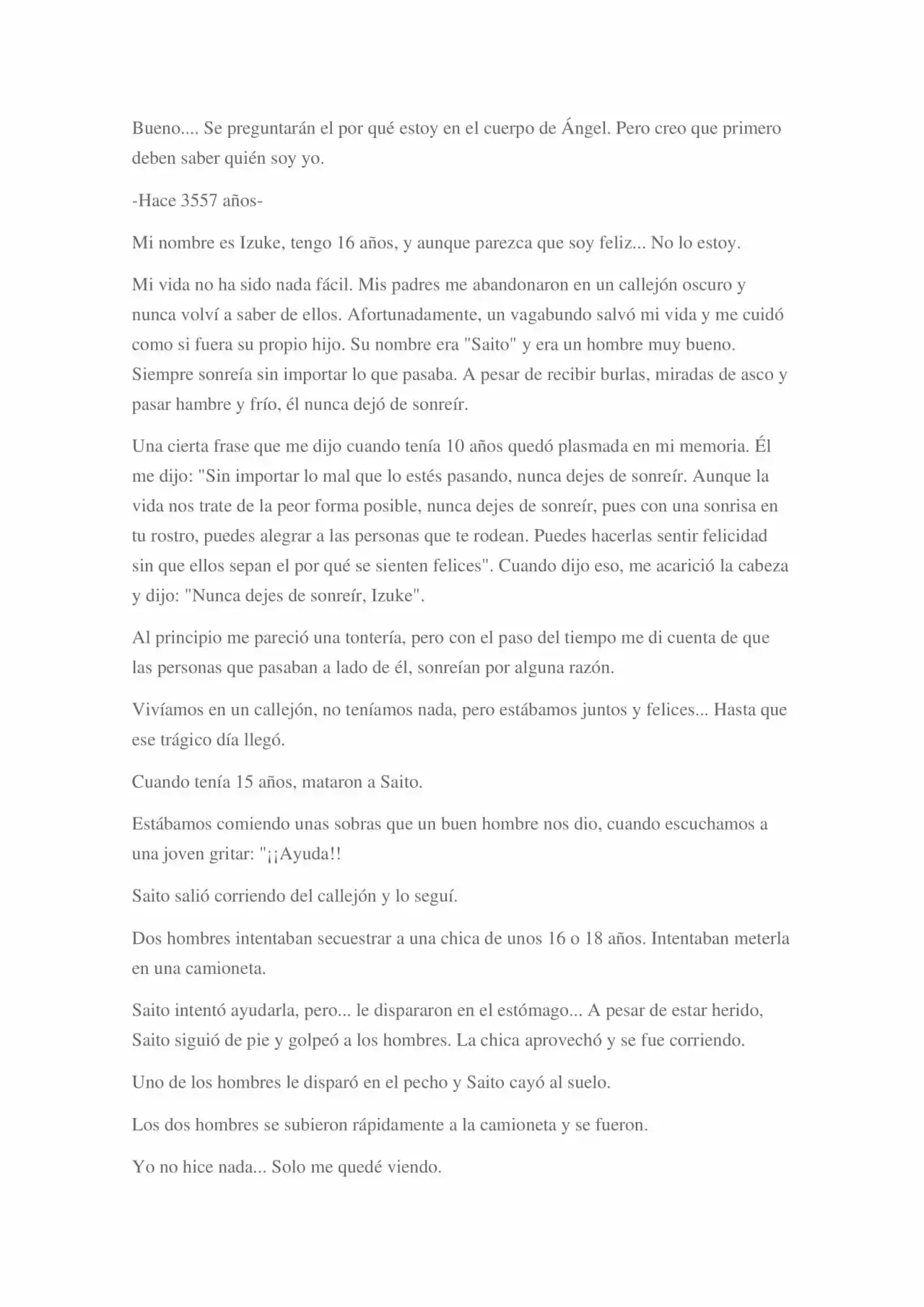 La Dolorosa Vida De Ángel.- Ir A Otro Mundo No Es Tan Genial (Novela) - Capítulo 3 - Página 96 - LectorTMOo