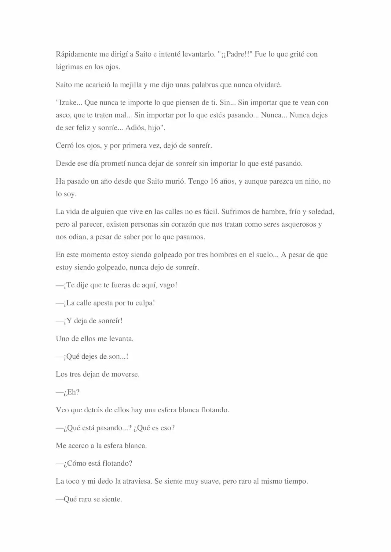 La Dolorosa Vida De Ángel.- Ir A Otro Mundo No Es Tan Genial (Novela) - Capítulo 3 - Página 97 - LectorTMOo