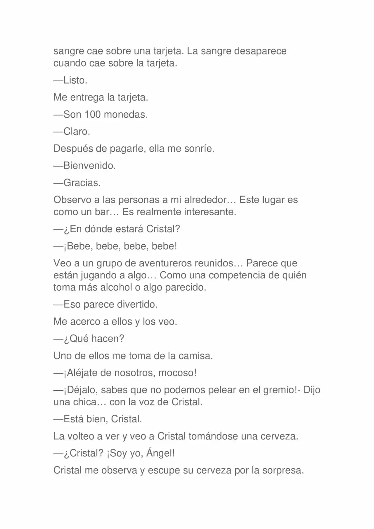 La Dolorosa Vida De Ángel.- Ir A Otro Mundo No Es Tan Genial (Novela) - Capítulo 31 - Página 4 - LectorTMOo
