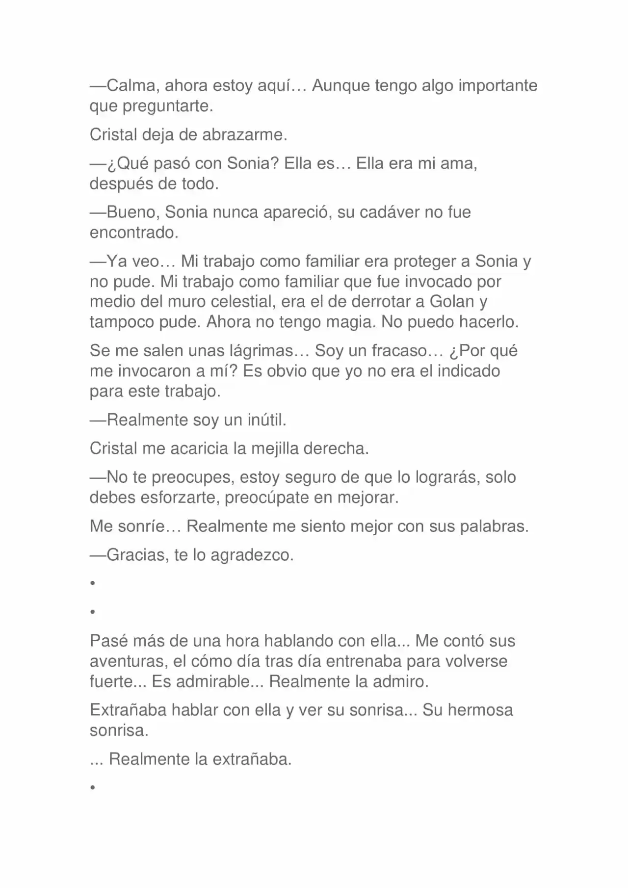 La Dolorosa Vida De Ángel.- Ir A Otro Mundo No Es Tan Genial (Novela) - Capítulo 31 - Página 6 - LectorTMOo