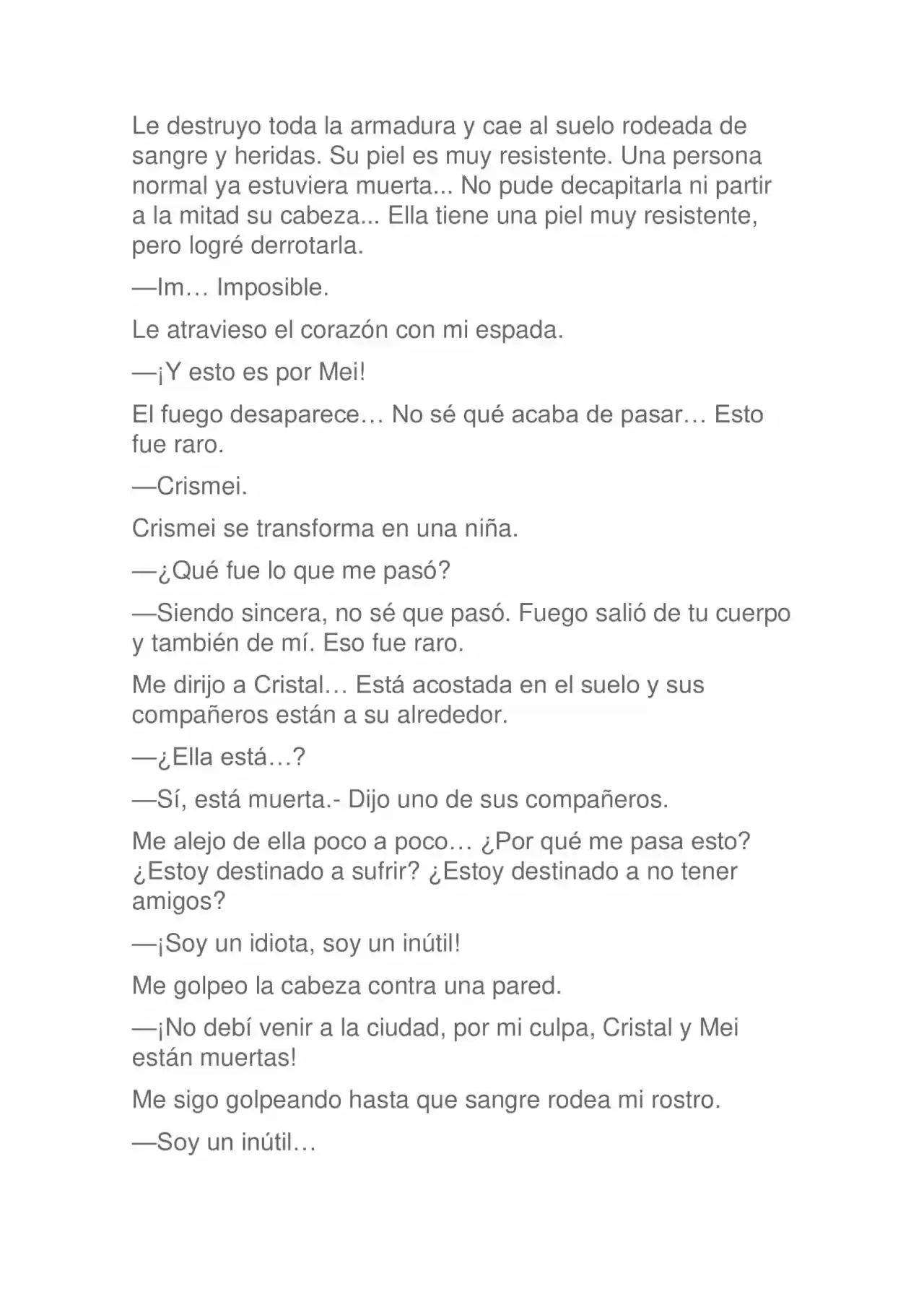 La Dolorosa Vida De Ángel.- Ir A Otro Mundo No Es Tan Genial (Novela) - Capítulo 31 - Página 11 - LectorTMOo