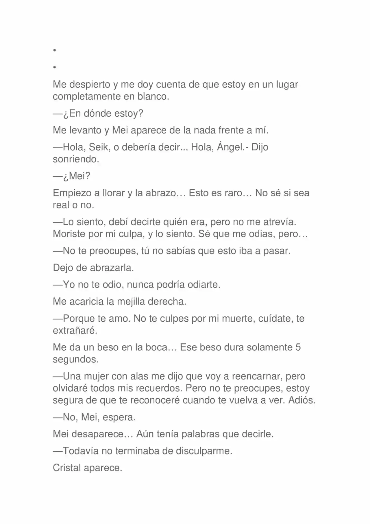 La Dolorosa Vida De Ángel.- Ir A Otro Mundo No Es Tan Genial (Novela) - Capítulo 31 - Página 14 - LectorTMOo