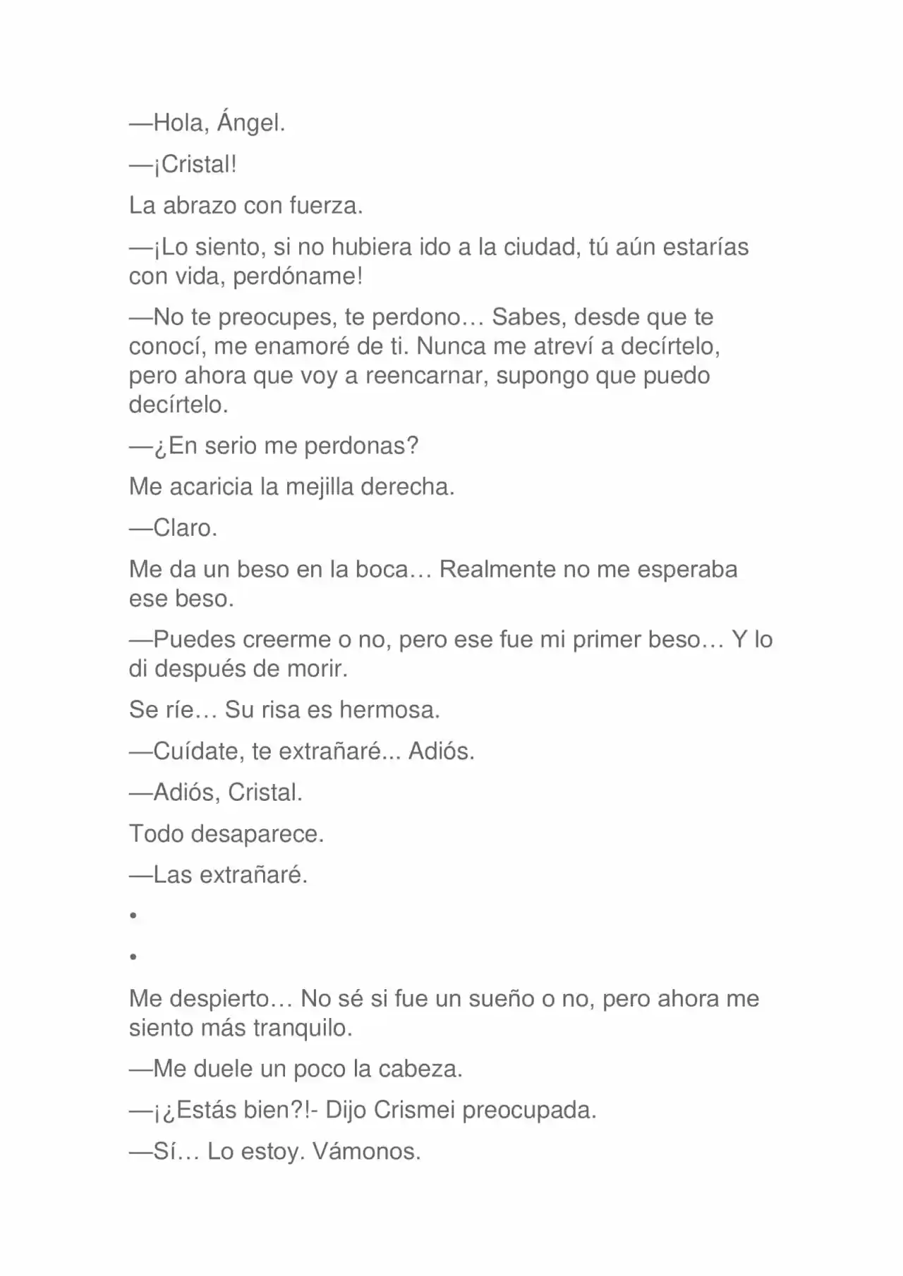 La Dolorosa Vida De Ángel.- Ir A Otro Mundo No Es Tan Genial (Novela) - Capítulo 31 - Página 15 - LectorTMOo