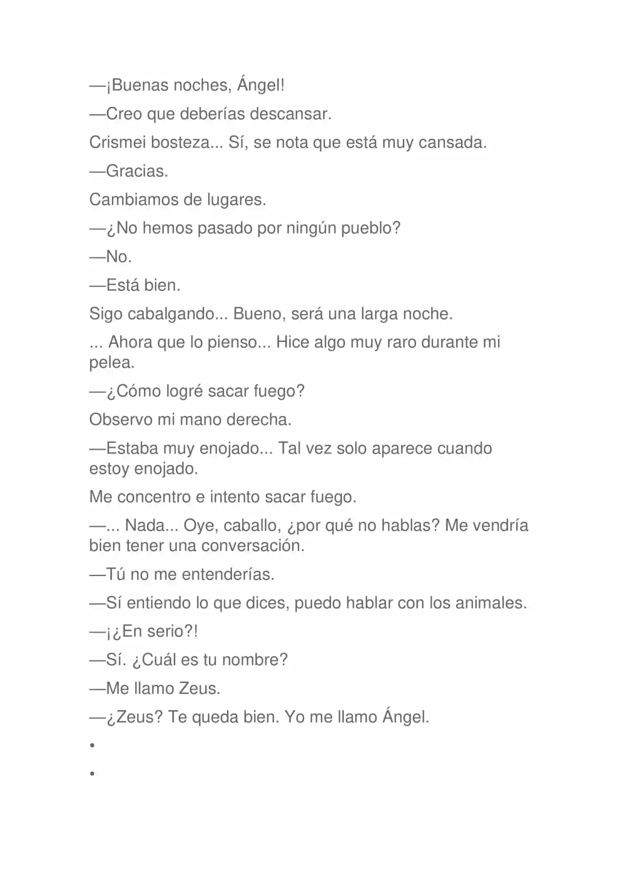 La Dolorosa Vida De Ángel.- Ir A Otro Mundo No Es Tan Genial (Novela) - Capítulo 32 - Página 6 - LectorTMOo