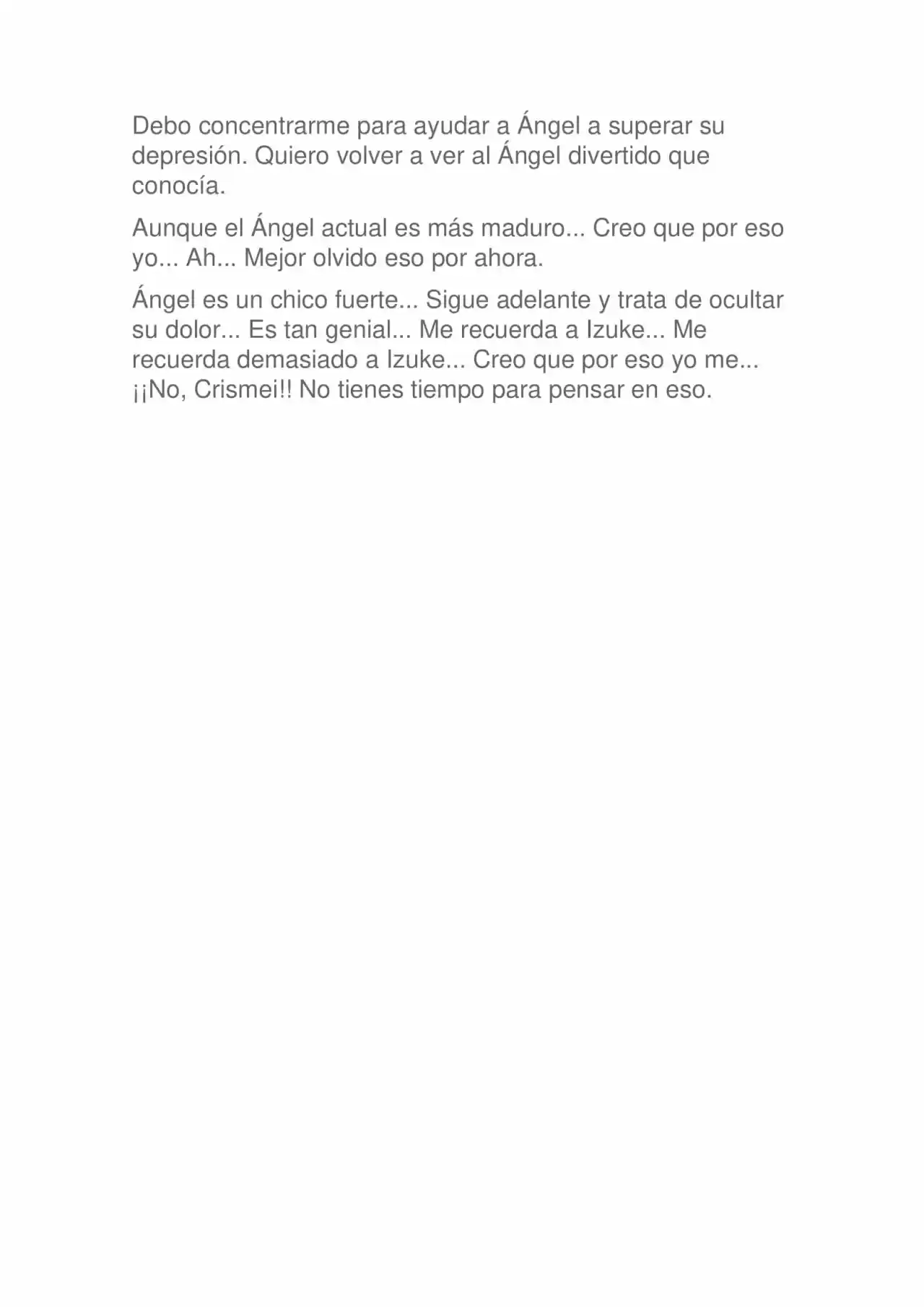La Dolorosa Vida De Ángel.- Ir A Otro Mundo No Es Tan Genial (Novela) - Capítulo 32 - Página 14 - LectorTMOo