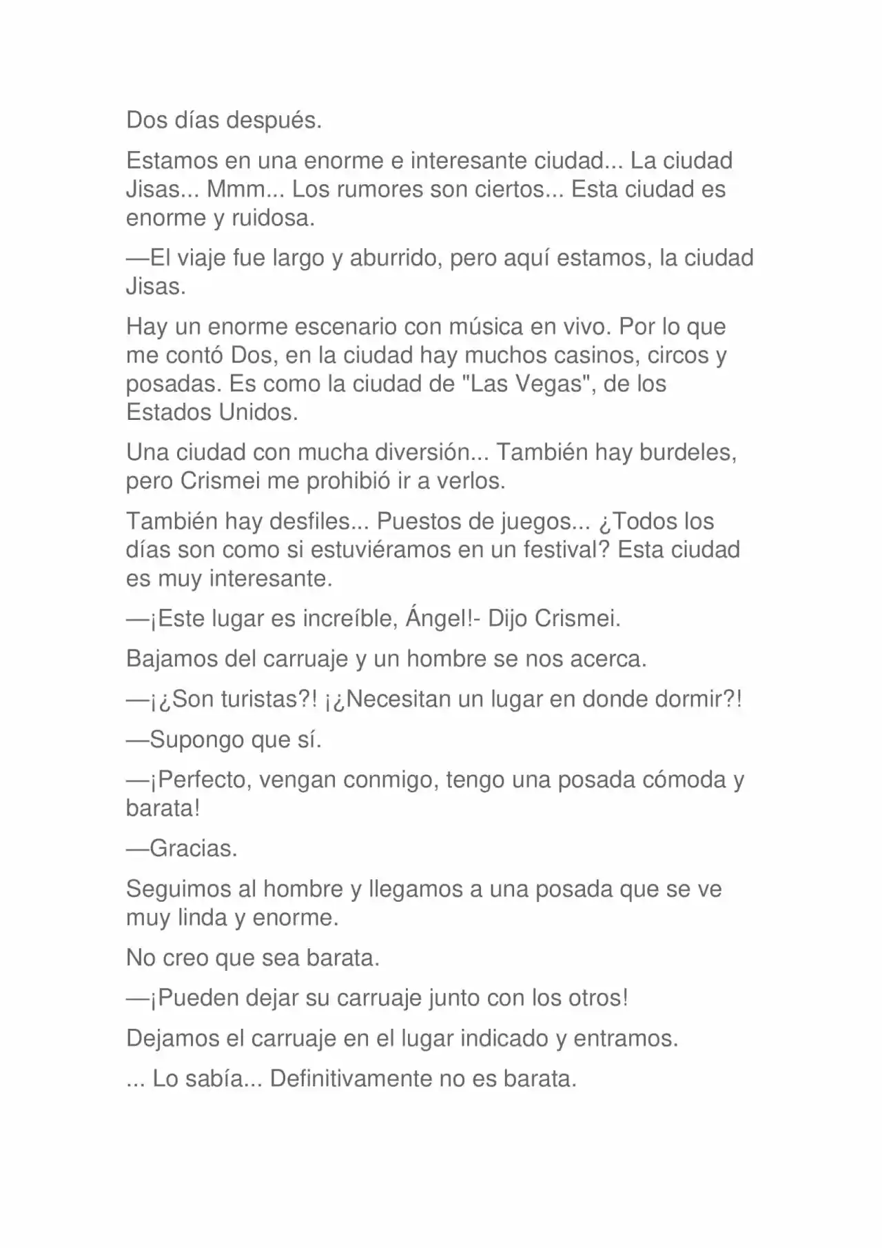 La Dolorosa Vida De Ángel.- Ir A Otro Mundo No Es Tan Genial (Novela) - Capítulo 35 - Página 9 - LectorTMOo