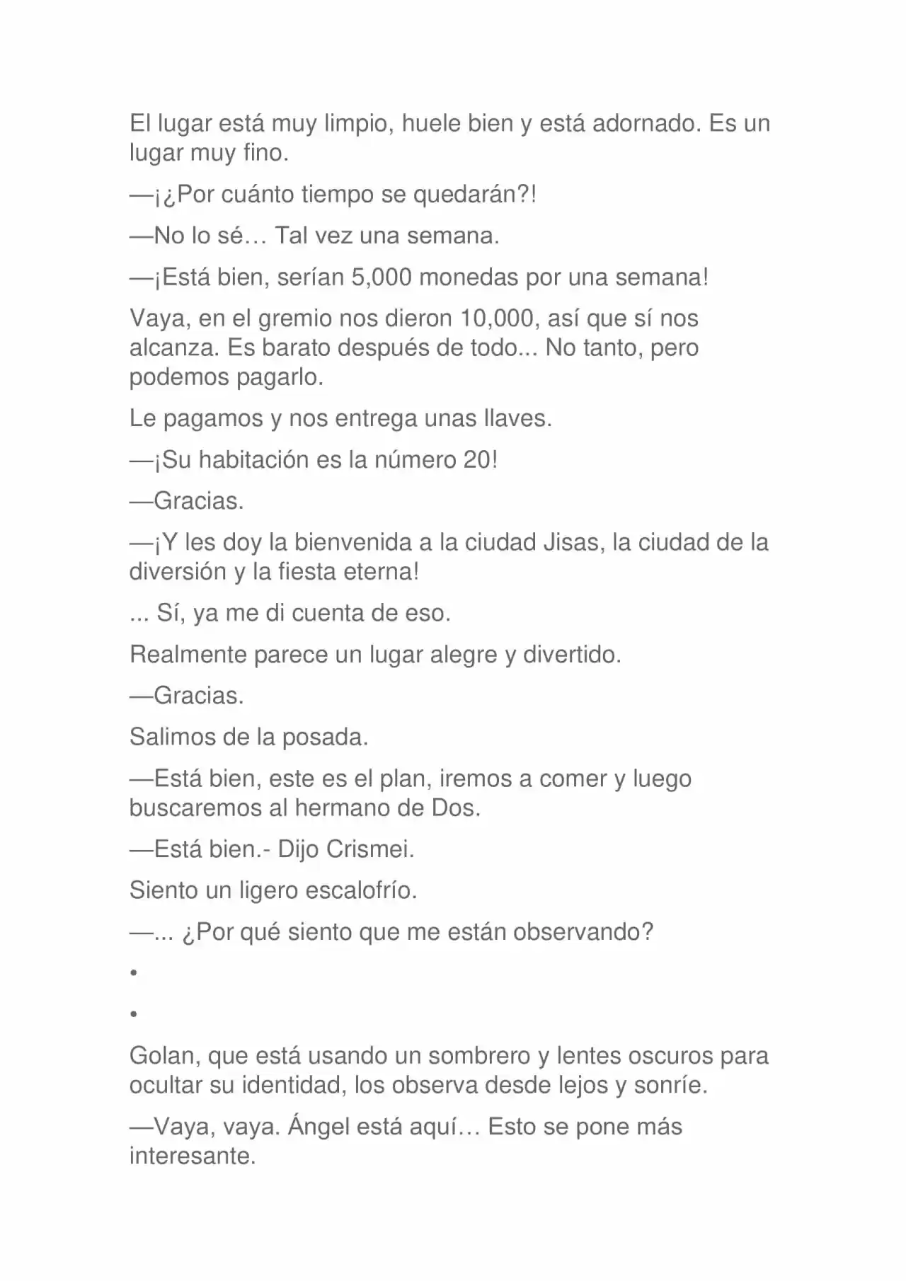 La Dolorosa Vida De Ángel.- Ir A Otro Mundo No Es Tan Genial (Novela) - Capítulo 35 - Página 10 - LectorTMOo