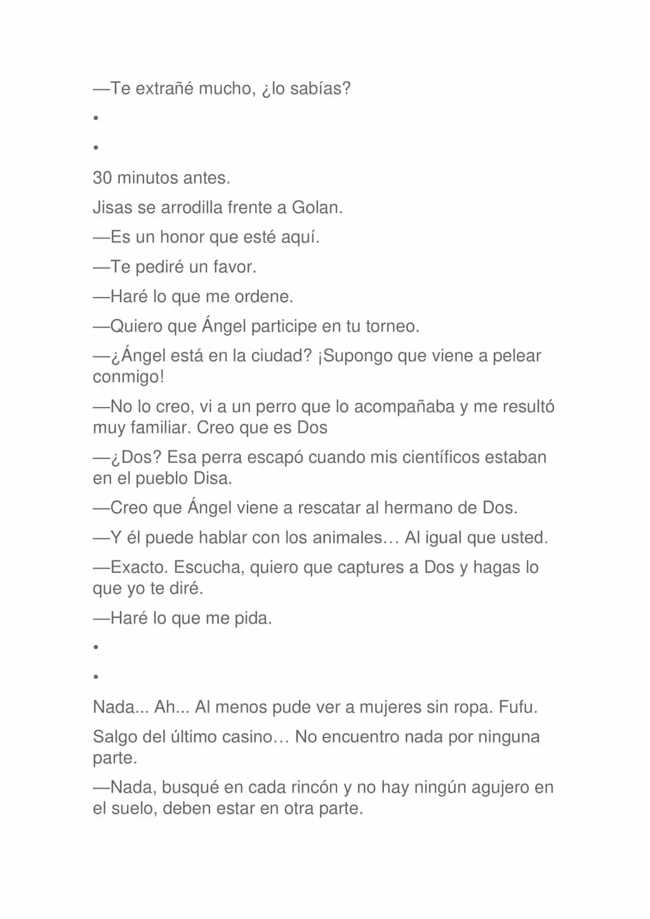La Dolorosa Vida De Ángel.- Ir A Otro Mundo No Es Tan Genial (Novela) - Capítulo 35 - Página 13 - LectorTMOo