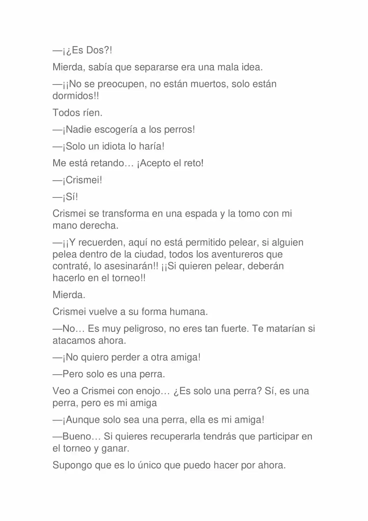 La Dolorosa Vida De Ángel.- Ir A Otro Mundo No Es Tan Genial (Novela) - Capítulo 35 - Página 15 - LectorTMOo