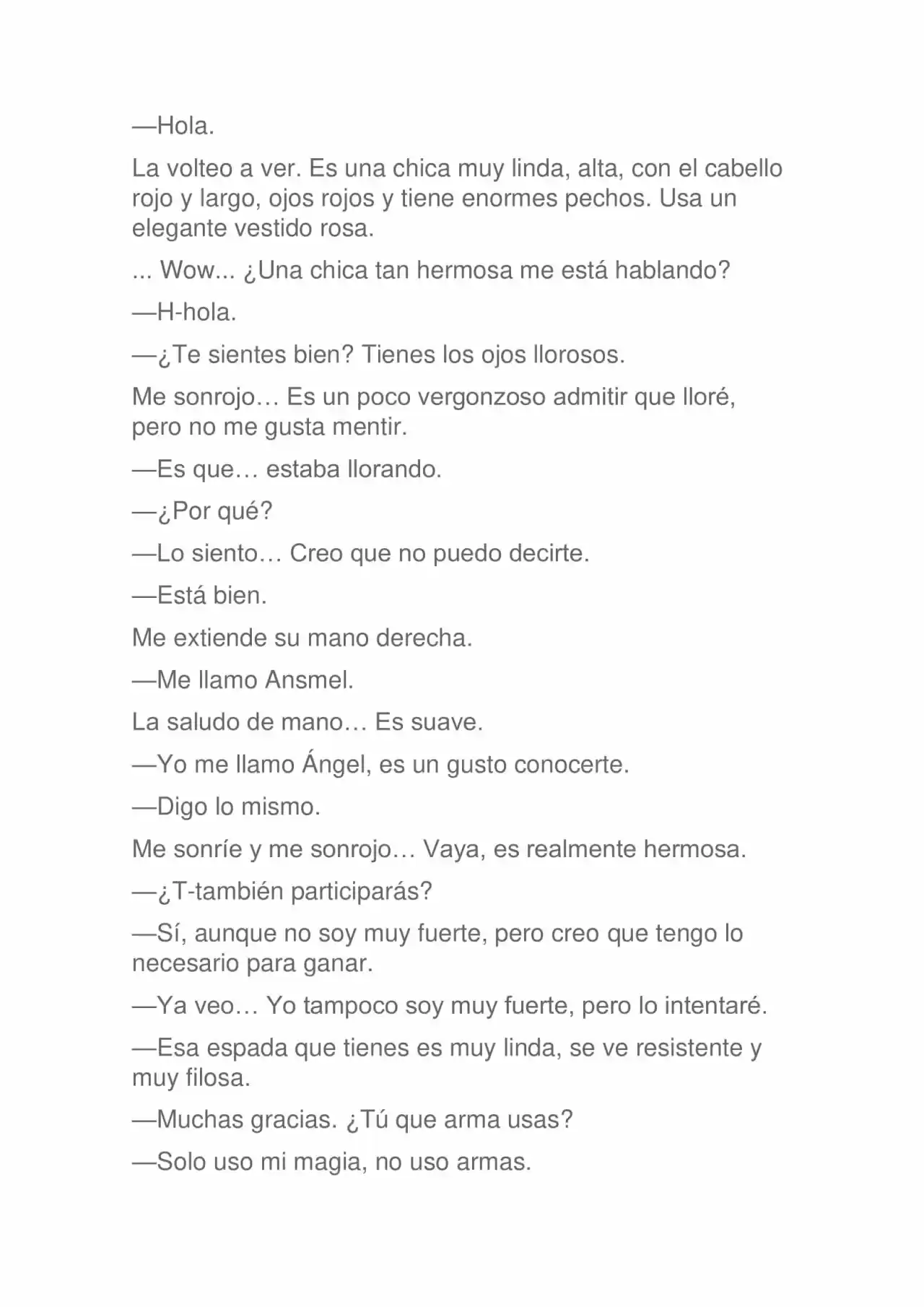 La Dolorosa Vida De Ángel.- Ir A Otro Mundo No Es Tan Genial (Novela) - Capítulo 35 - Página 17 - LectorTMOo