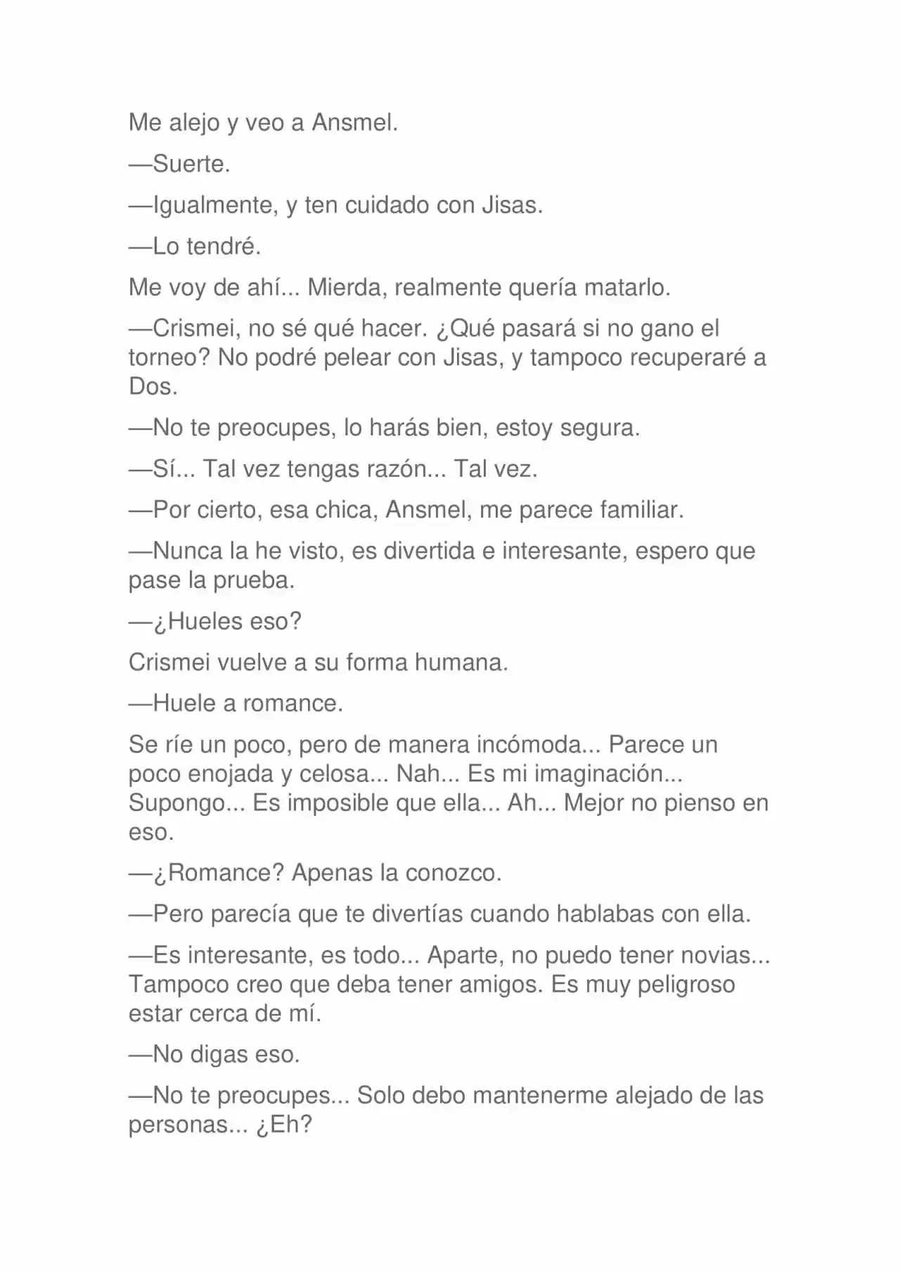La Dolorosa Vida De Ángel.- Ir A Otro Mundo No Es Tan Genial (Novela) - Capítulo 36 - Página 5 - LectorTMOo