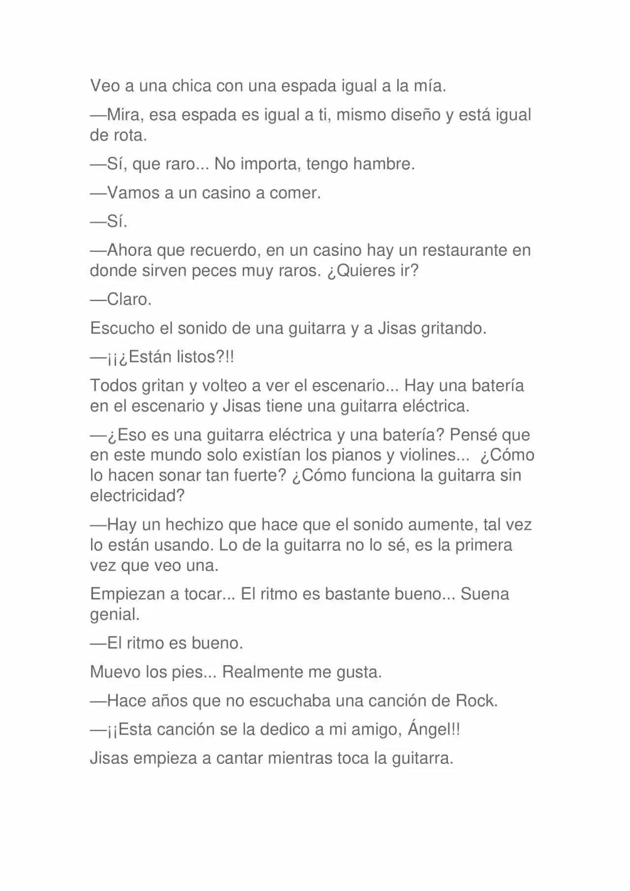 La Dolorosa Vida De Ángel.- Ir A Otro Mundo No Es Tan Genial (Novela) - Capítulo 36 - Página 6 - LectorTMOo