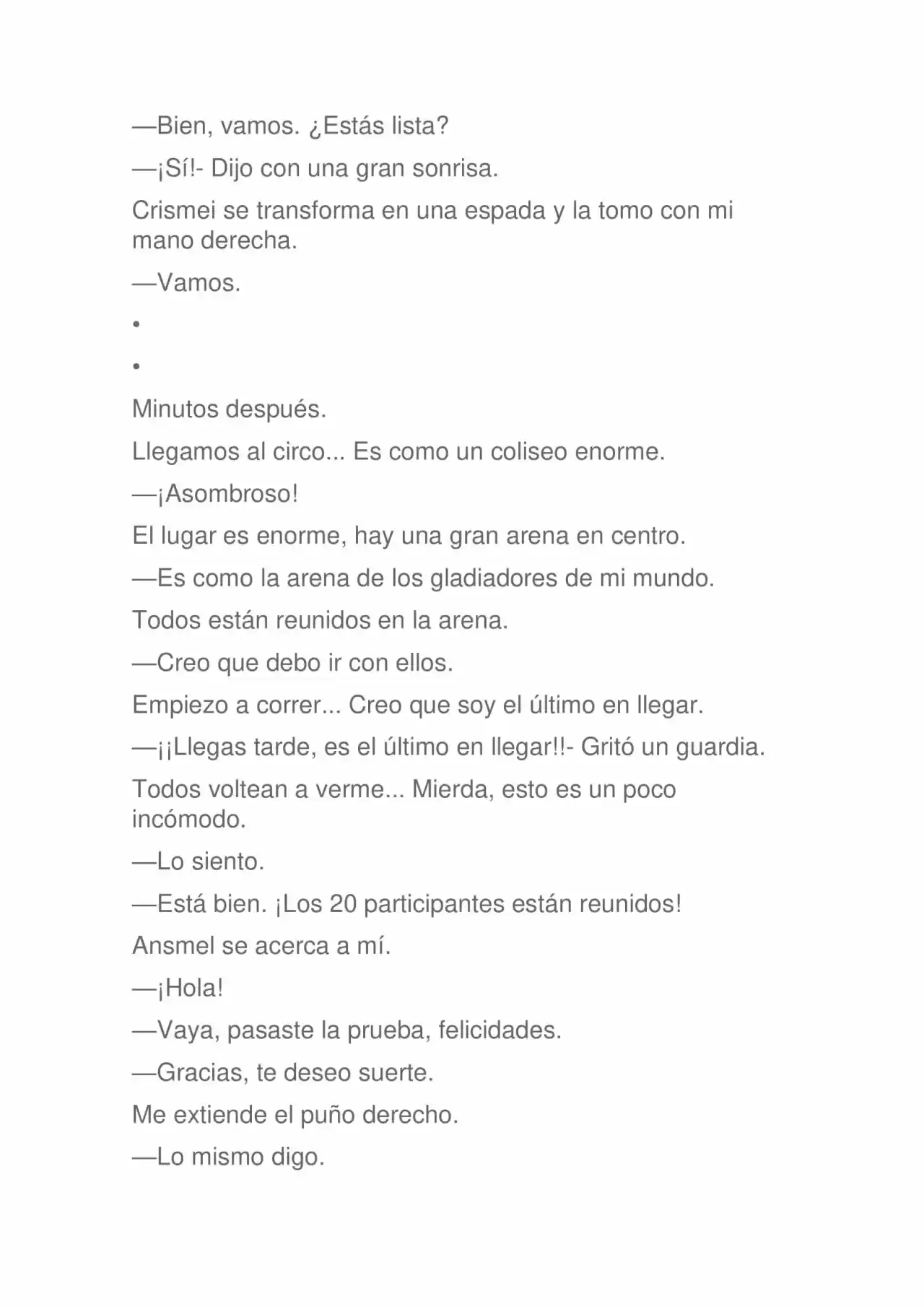 La Dolorosa Vida De Ángel.- Ir A Otro Mundo No Es Tan Genial (Novela) - Capítulo 36 - Página 9 - LectorTMOo