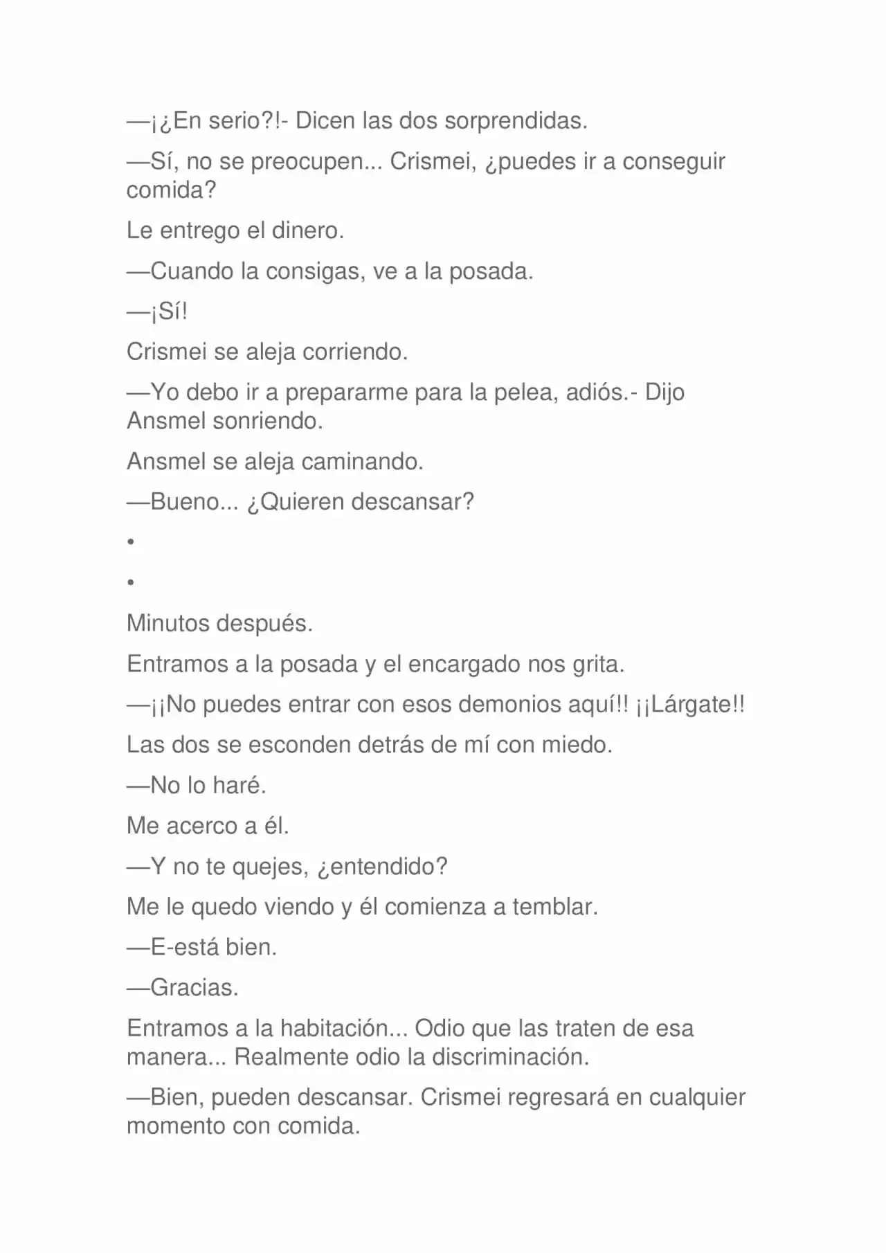 La Dolorosa Vida De Ángel.- Ir A Otro Mundo No Es Tan Genial (Novela) - Capítulo 38 - Página 7 - LectorTMOo