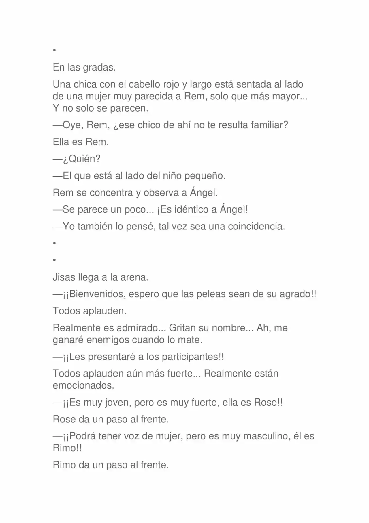 La Dolorosa Vida De Ángel.- Ir A Otro Mundo No Es Tan Genial (Novela) - Capítulo 39 - Página 4 - LectorTMOo