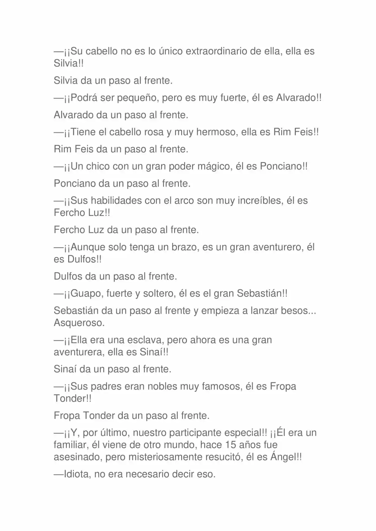 La Dolorosa Vida De Ángel.- Ir A Otro Mundo No Es Tan Genial (Novela) - Capítulo 39 - Página 6 - LectorTMOo
