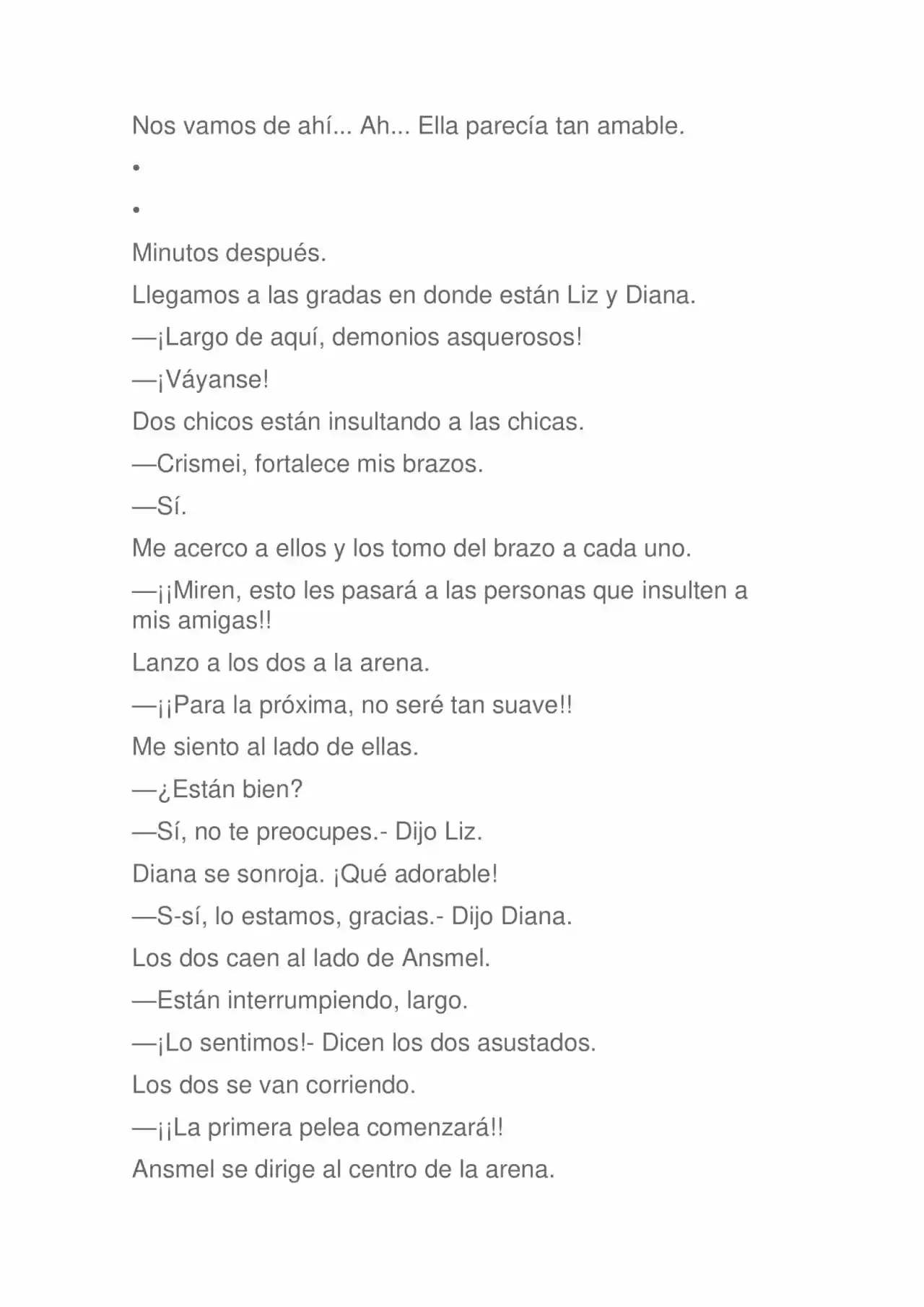 La Dolorosa Vida De Ángel.- Ir A Otro Mundo No Es Tan Genial (Novela) - Capítulo 39 - Página 8 - LectorTMOo