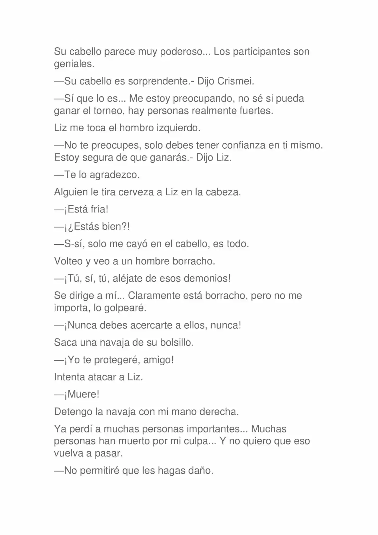 La Dolorosa Vida De Ángel.- Ir A Otro Mundo No Es Tan Genial (Novela) - Capítulo 40 - Página 5 - LectorTMOo