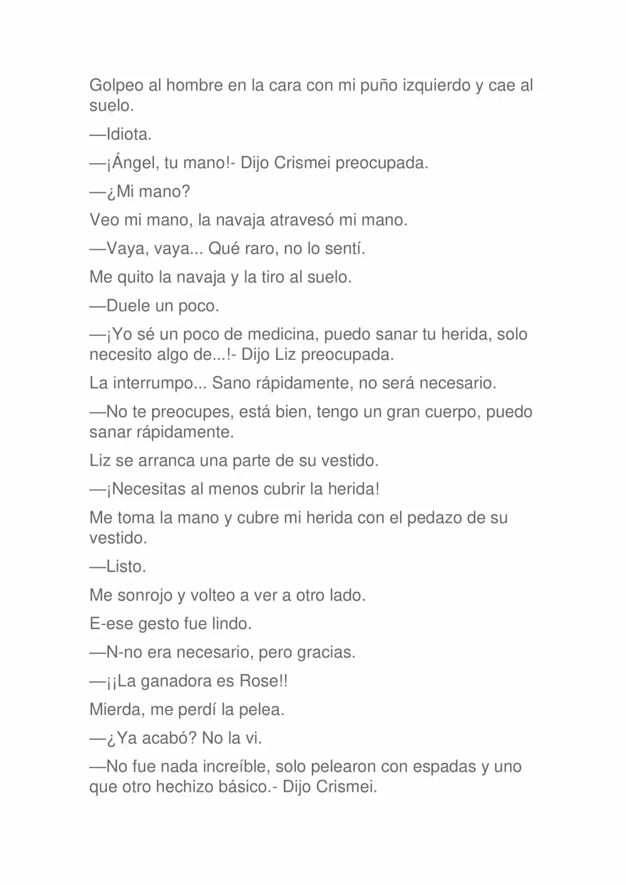 La Dolorosa Vida De Ángel.- Ir A Otro Mundo No Es Tan Genial (Novela) - Capítulo 40 - Página 6 - LectorTMOo