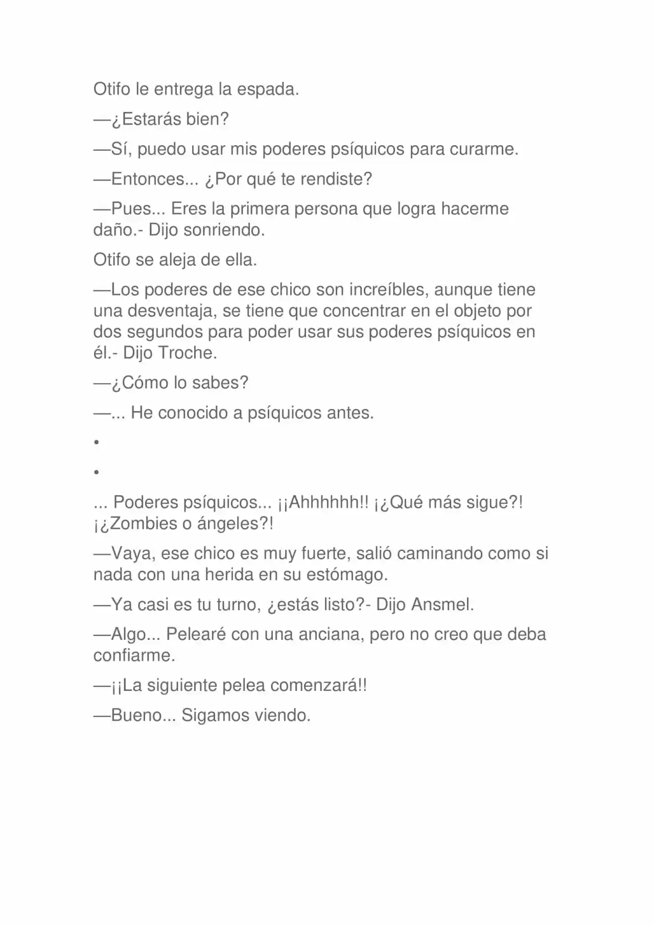 La Dolorosa Vida De Ángel.- Ir A Otro Mundo No Es Tan Genial (Novela) - Capítulo 42 - Página 6 - LectorTMOo