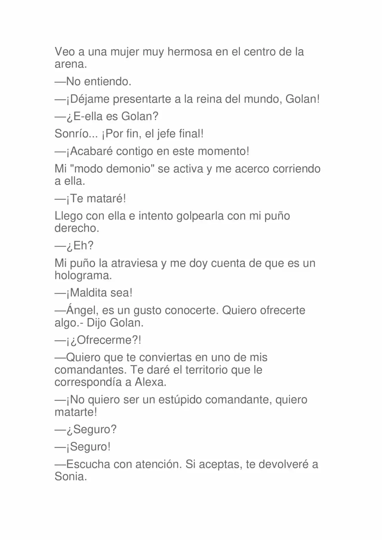 La Dolorosa Vida De Ángel.- Ir A Otro Mundo No Es Tan Genial (Novela) - Capítulo 46 - Página 7 - LectorTMOo