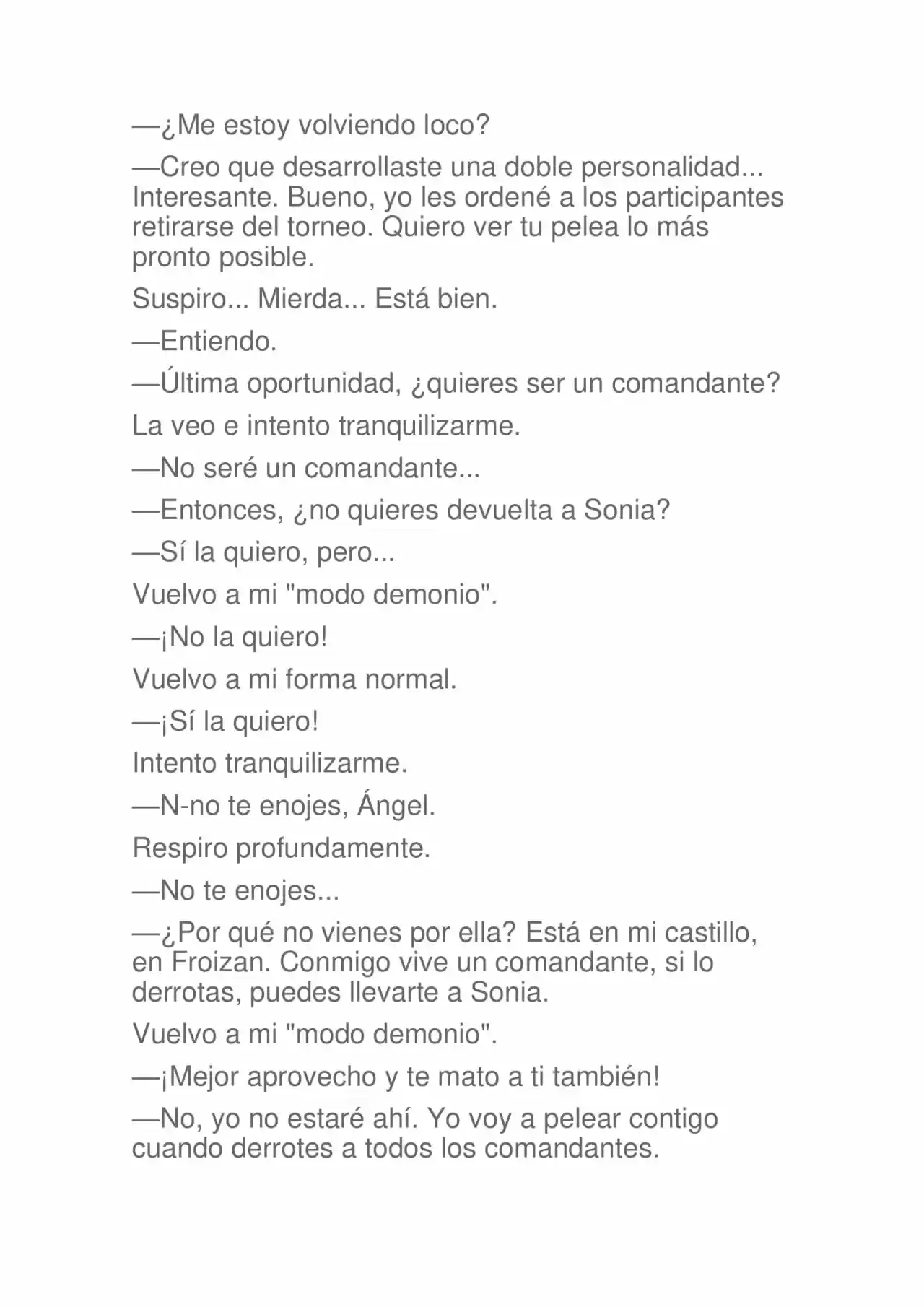 La Dolorosa Vida De Ángel.- Ir A Otro Mundo No Es Tan Genial (Novela) - Capítulo 46 - Página 9 - LectorTMOo