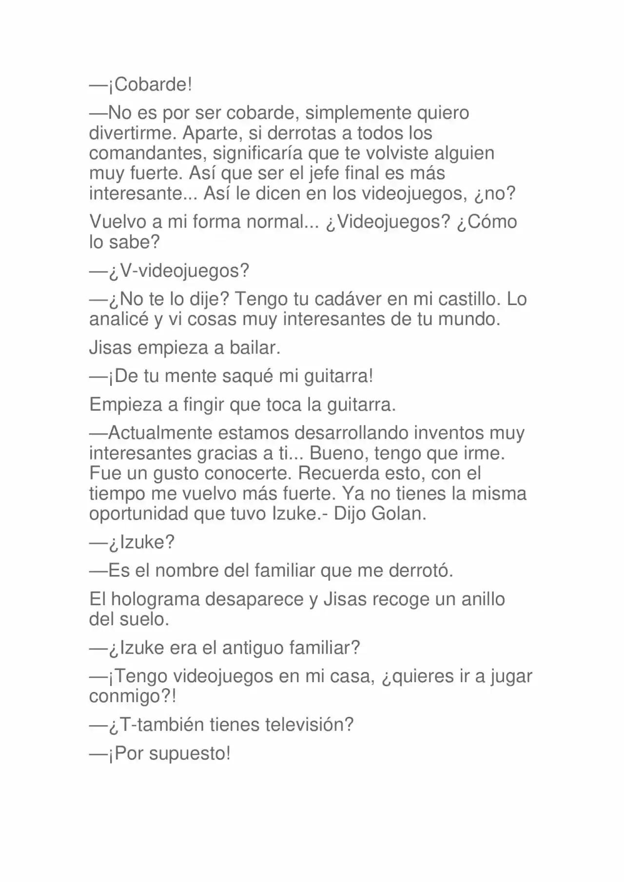 La Dolorosa Vida De Ángel.- Ir A Otro Mundo No Es Tan Genial (Novela) - Capítulo 46 - Página 10 - LectorTMOo