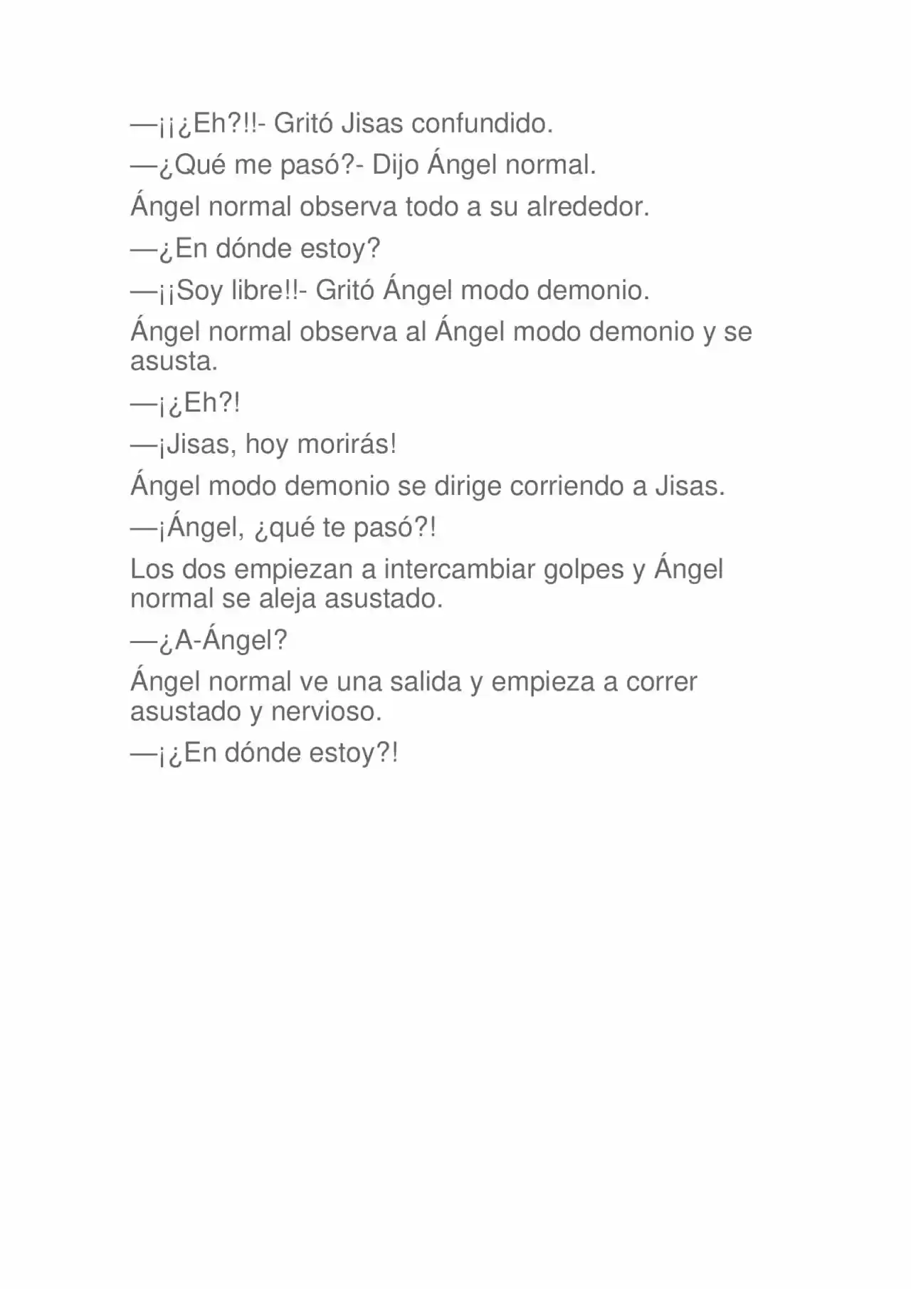 La Dolorosa Vida De Ángel.- Ir A Otro Mundo No Es Tan Genial (Novela) - Capítulo 46 - Página 13 - LectorTMOo