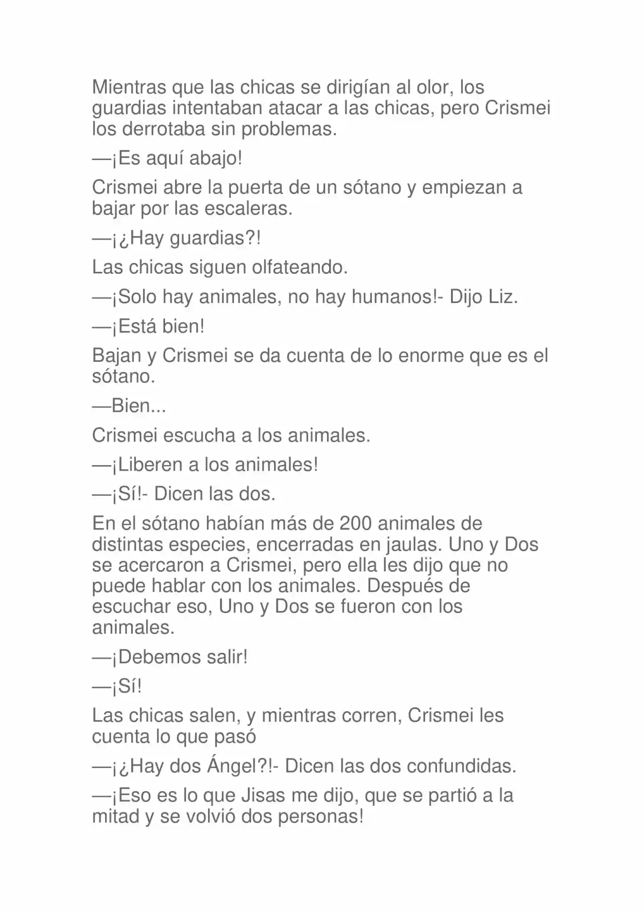 La Dolorosa Vida De Ángel.- Ir A Otro Mundo No Es Tan Genial (Novela) - Capítulo 47 - Página 8 - LectorTMOo
