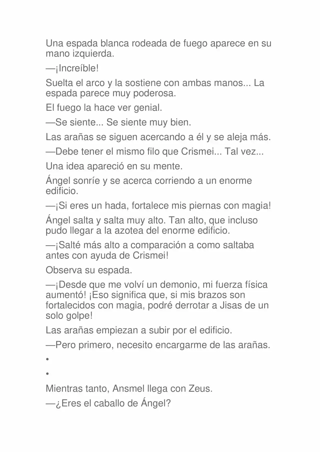 La Dolorosa Vida De Ángel.- Ir A Otro Mundo No Es Tan Genial (Novela) - Capítulo 48 - Página 5 - LectorTMOo