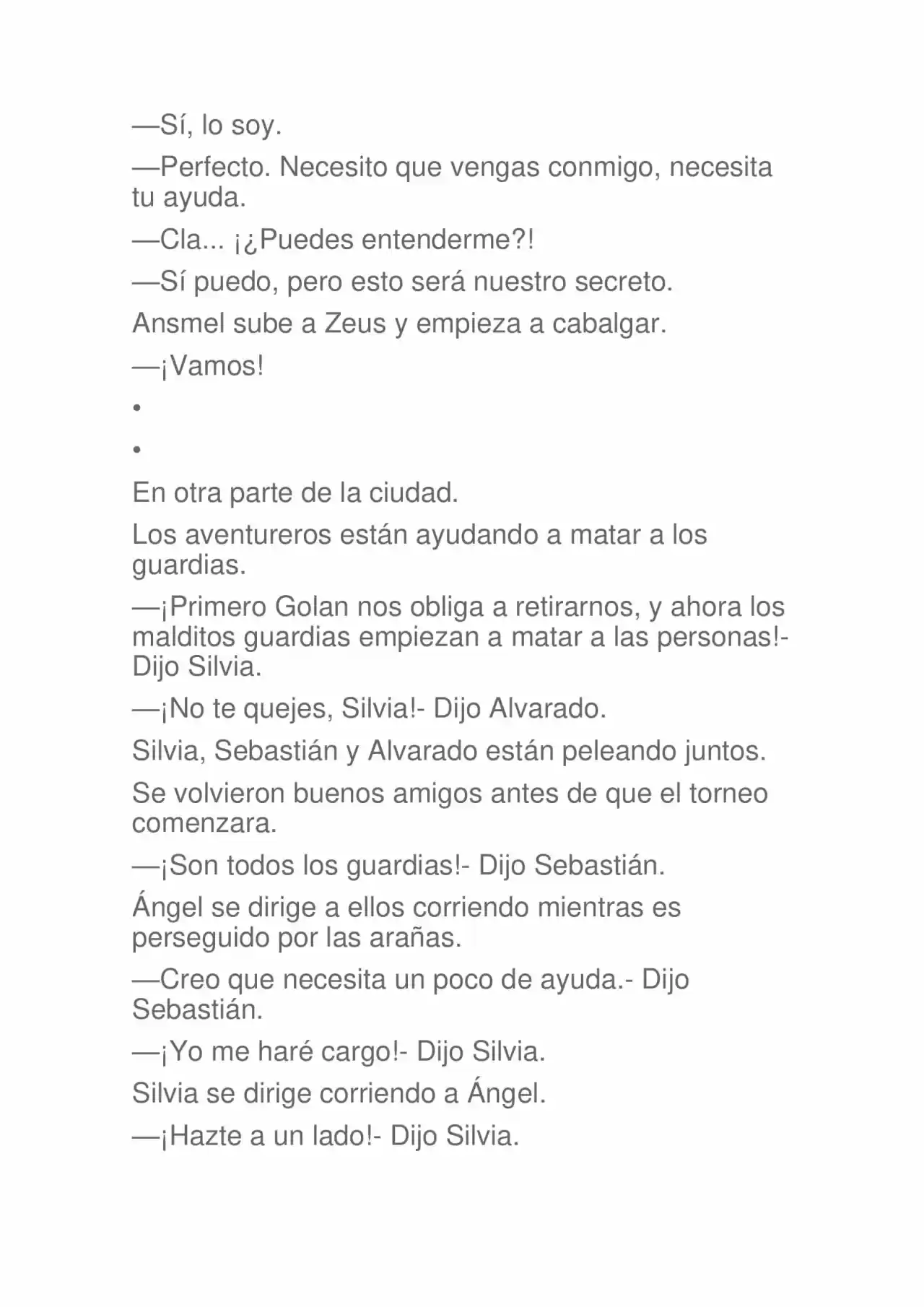 La Dolorosa Vida De Ángel.- Ir A Otro Mundo No Es Tan Genial (Novela) - Capítulo 48 - Página 6 - LectorTMOo