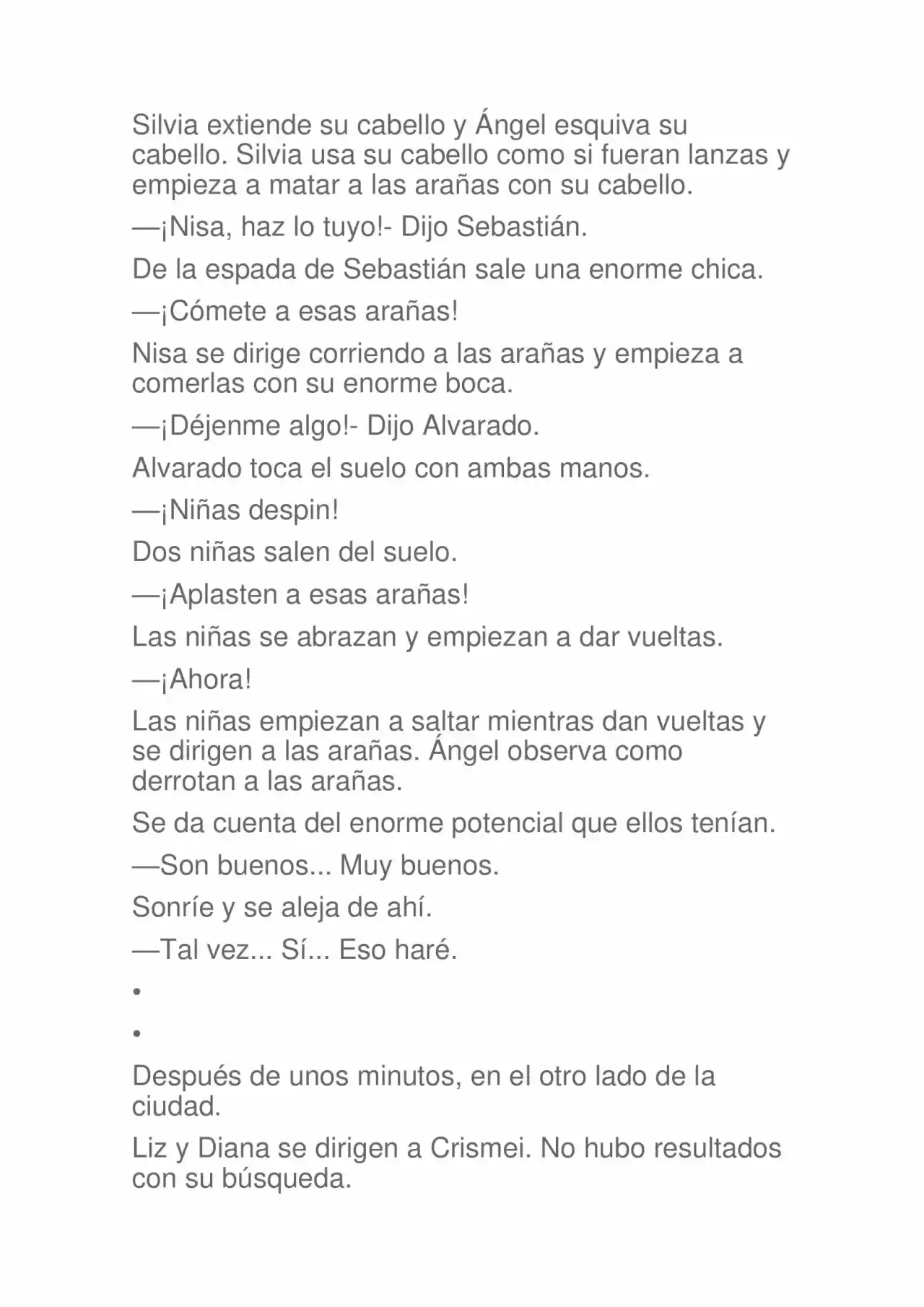 La Dolorosa Vida De Ángel.- Ir A Otro Mundo No Es Tan Genial (Novela) - Capítulo 48 - Página 7 - LectorTMOo